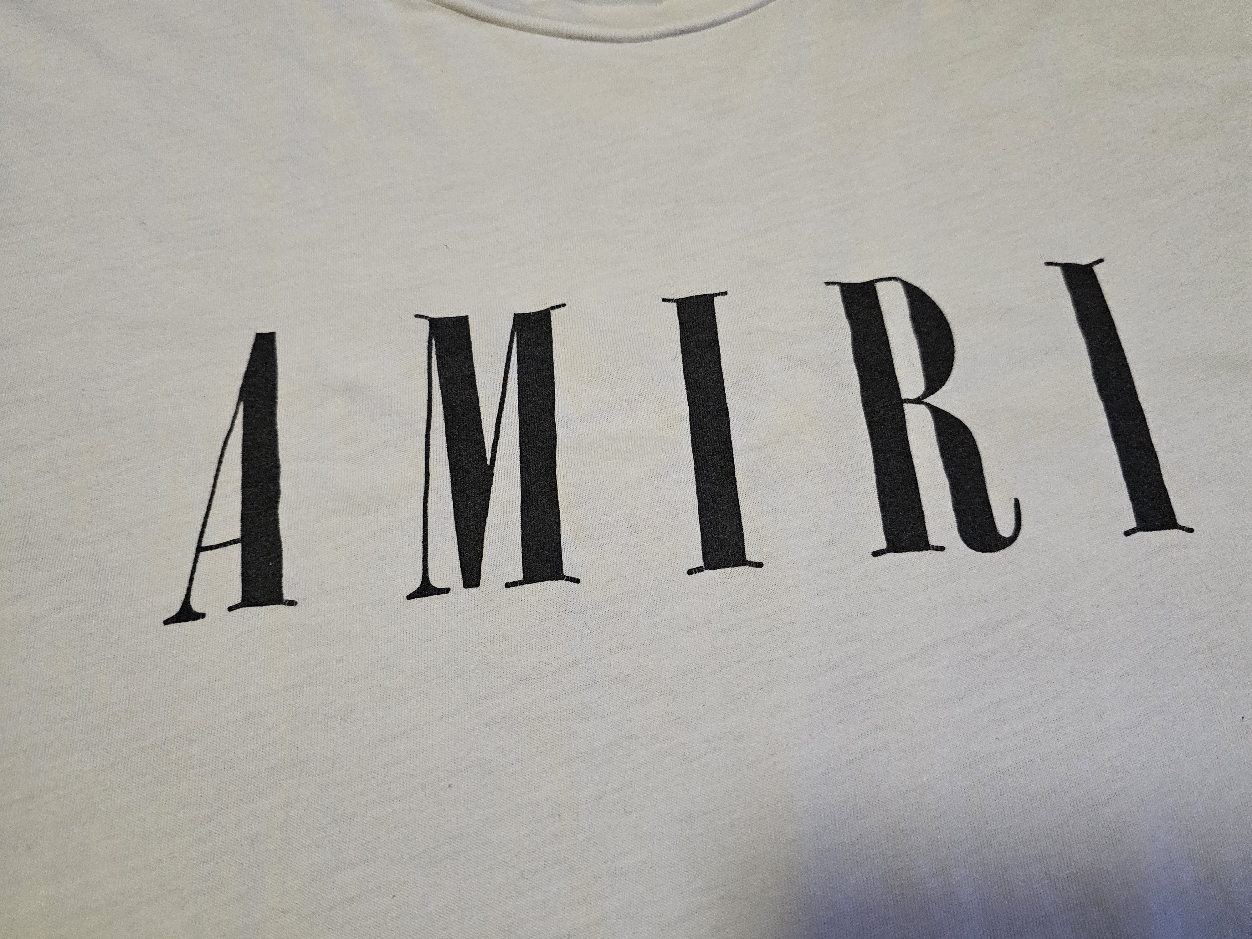 Amiri Amiri men's white oversize T-shirts size XXL Size US XXL / EU 58 / 5 - 2 Thumbnail