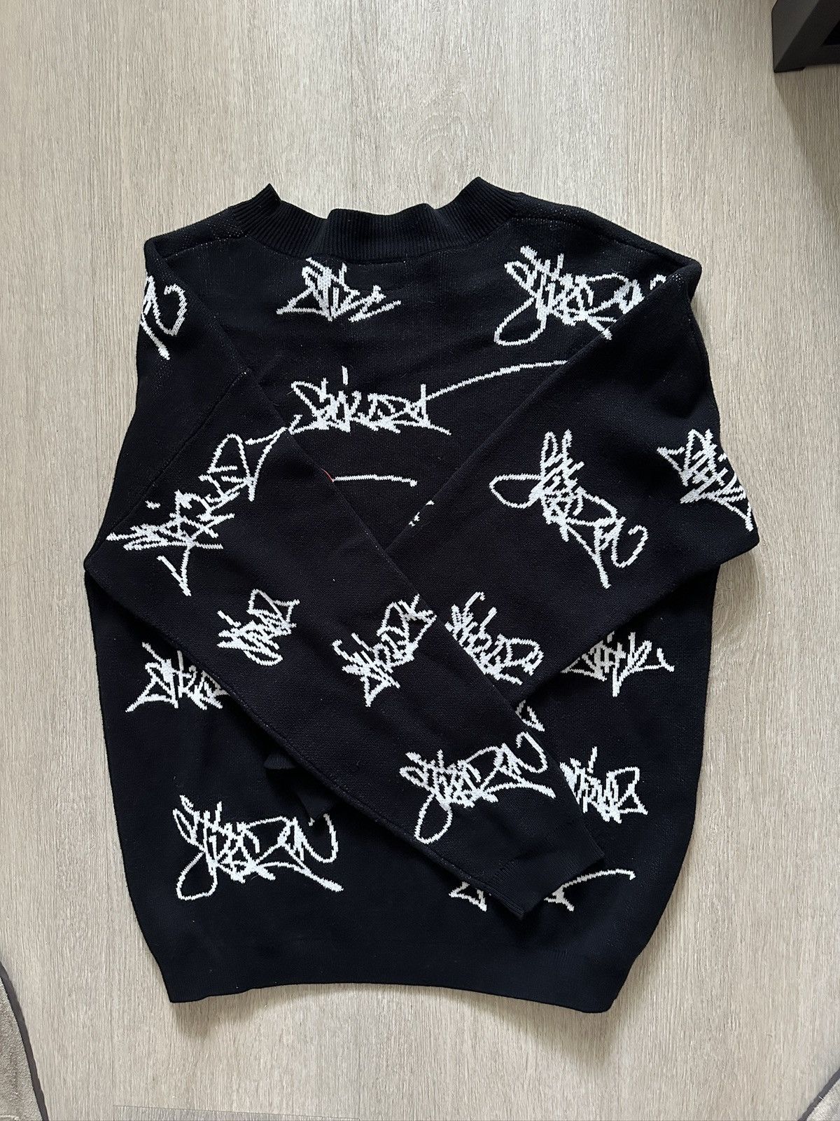 STILLZ STILLZ THROWIE JACQUARD KNIT SWEATER Size US S / EU 44-46 / 1 - 3 Thumbnail
