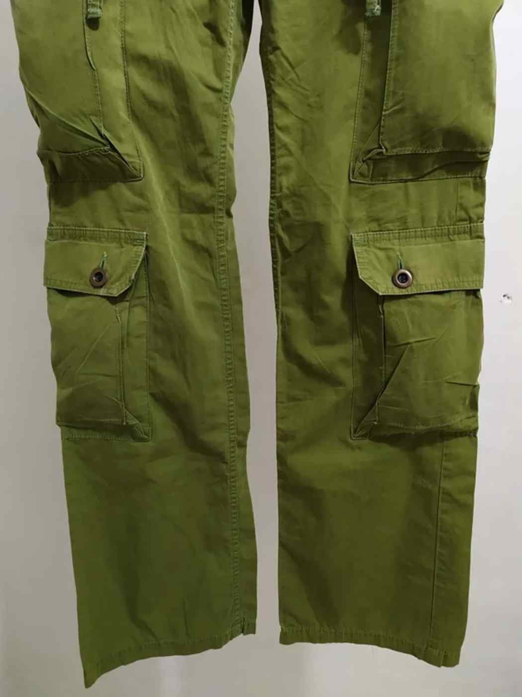 Other Surplus green Cargo Multipocket Tactical Parachute Pants Size US 30 / EU 46 - 3 Thumbnail