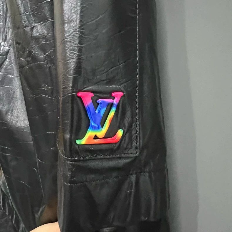 Louis Vuitton Louis Vuitton 2054 presbyopic leather assault jacket with b Size US M / EU 48-50 / 2 - 6 Thumbnail