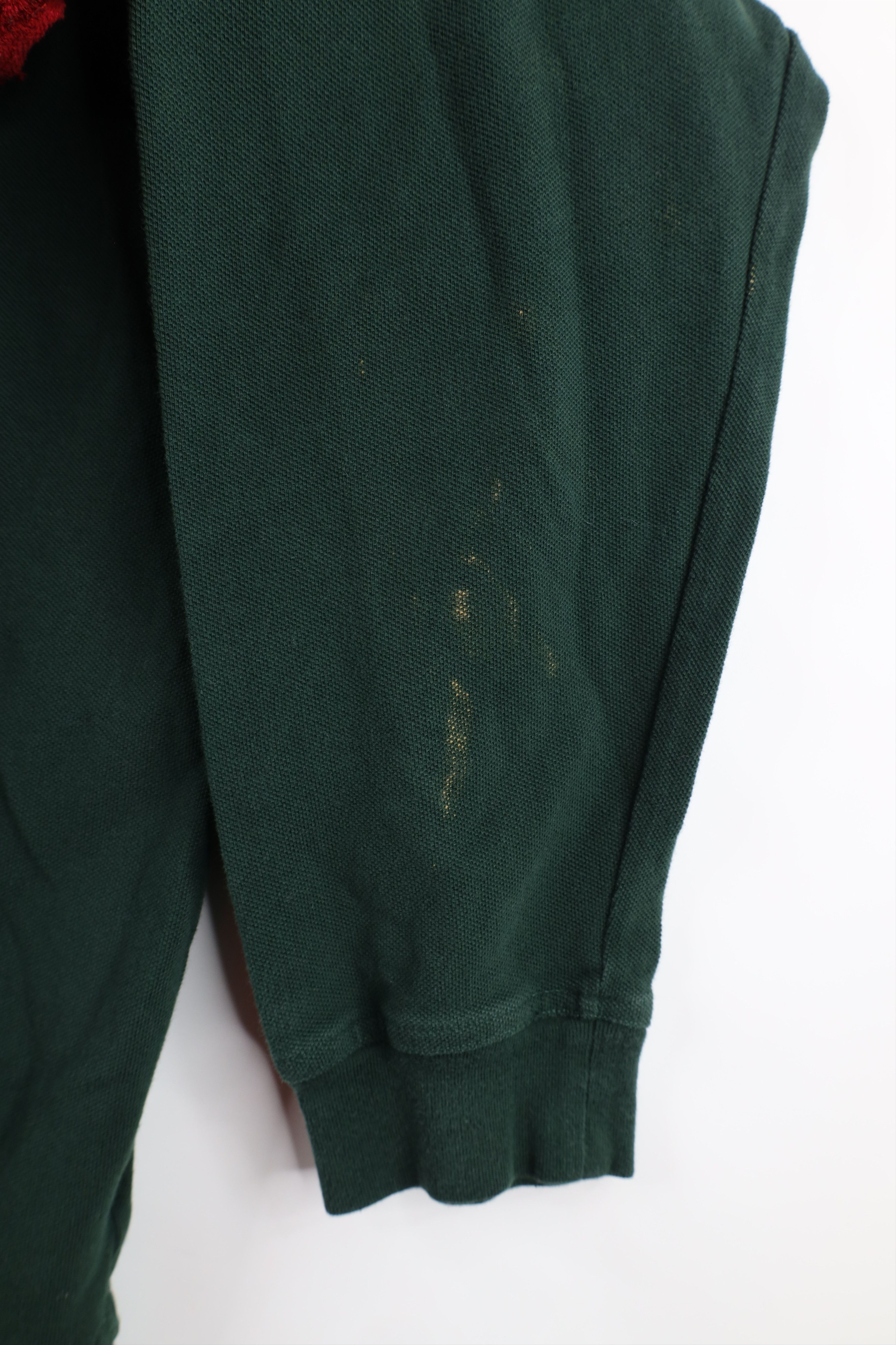 Brooks Brothers Vintage Brooks Brothers Long Sleeve Rugby Polo Shirt Green Size US XL / EU 56 / 4 - 5 Thumbnail