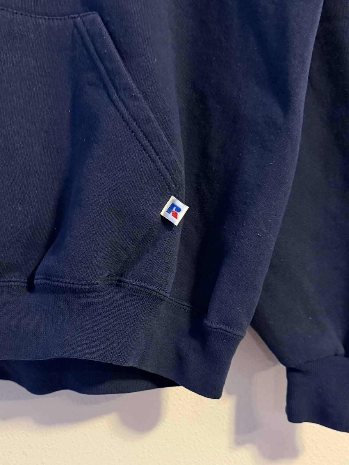 Russell Athletic vtg 90s y2k navy blue illinois state university hoodie xl Size US XL / EU 56 / 4 - 3 Thumbnail