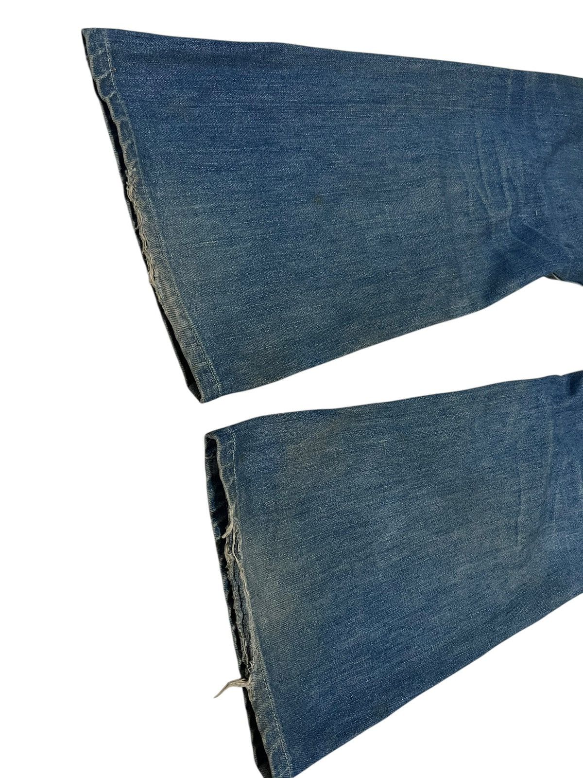 Japanese Brand 🌈Vintage Diesel Industry Distress Mud Wash Bootcut Jean Size US 34 / EU 50 - 9 Thumbnail