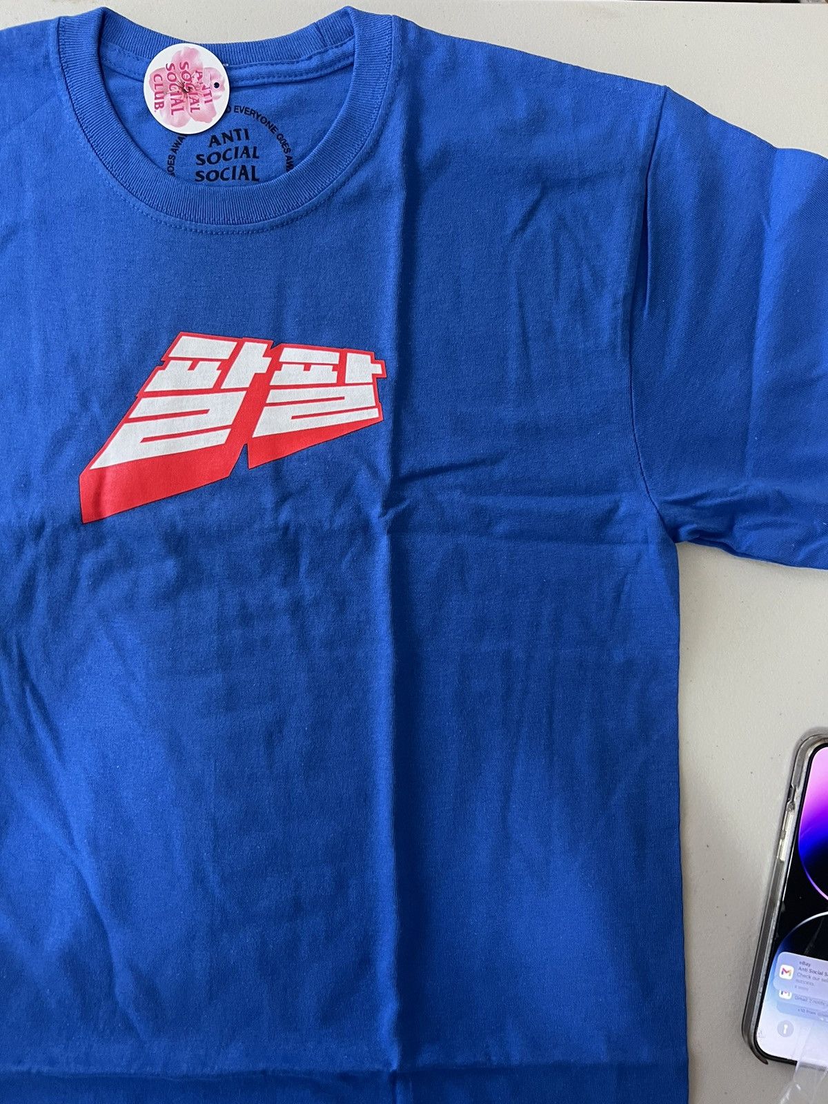 Anti Social Social Club Anti Social Social Club Midnight Club Tee Size US M / EU 48-50 / 2 - 2 Thumbnail
