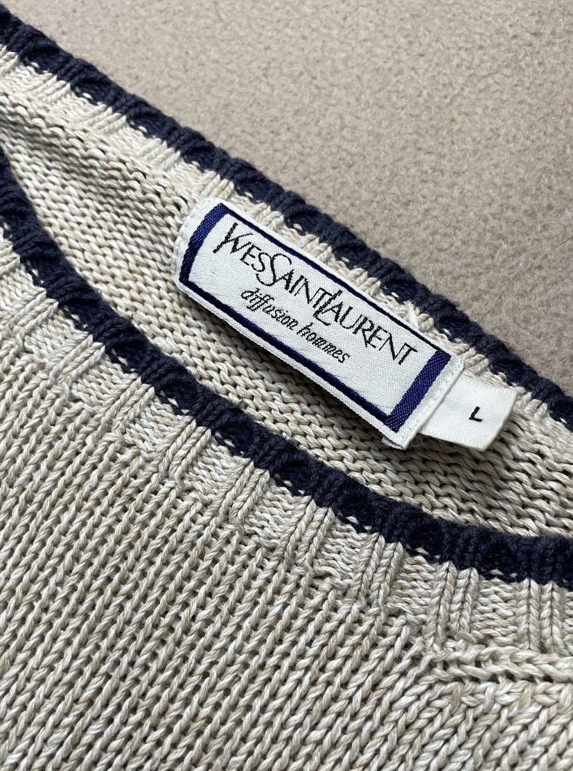 Yves Saint Laurent Yves Saint Laurent Knit Sweater Size US L / EU 52-54 / 3 - 3 Thumbnail
