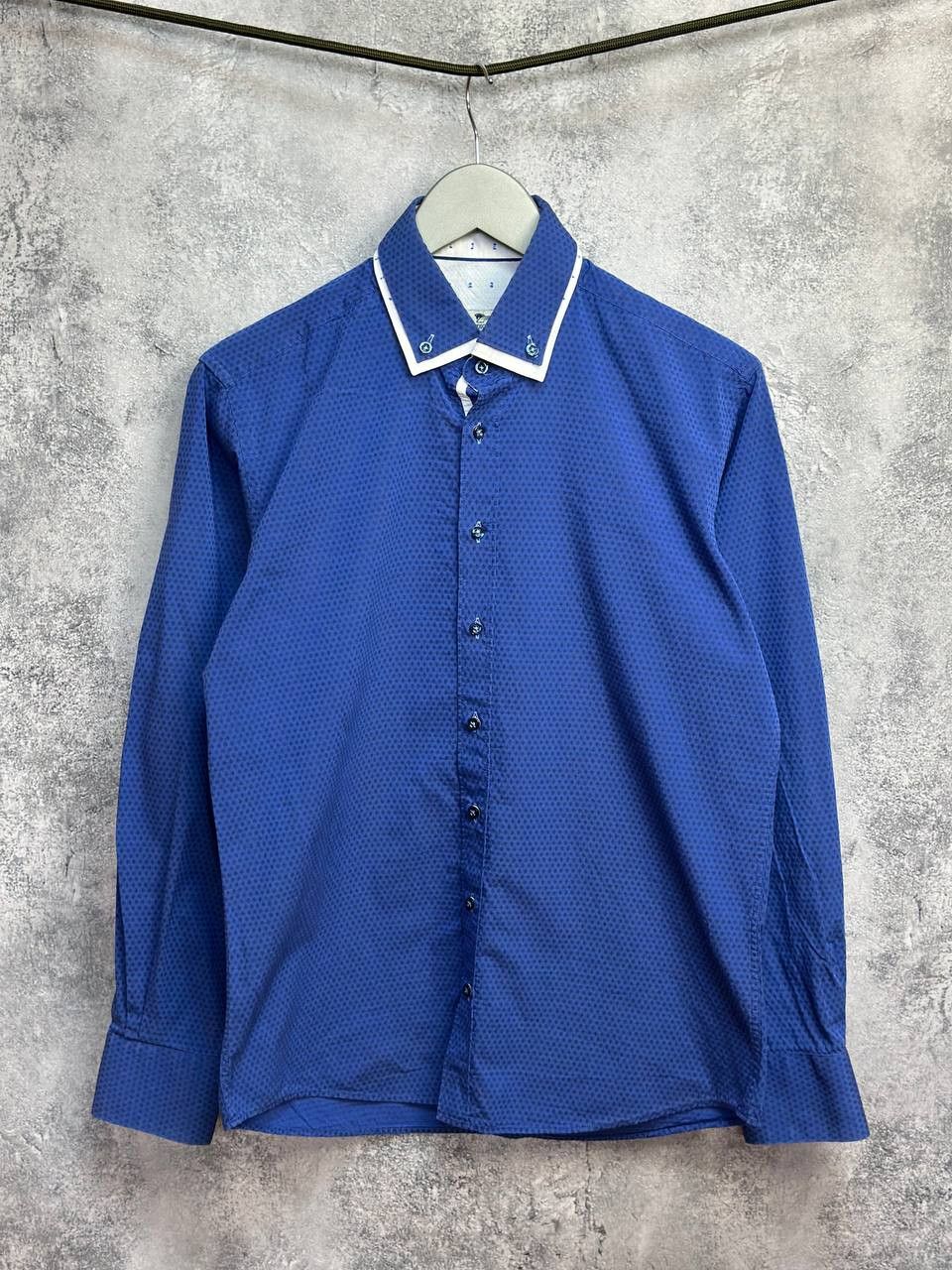 Other Claudio Lugli Button Up Shirt Polka LS Double Collar Size US M / EU 48-50 / 2 - 1 Thumbnail