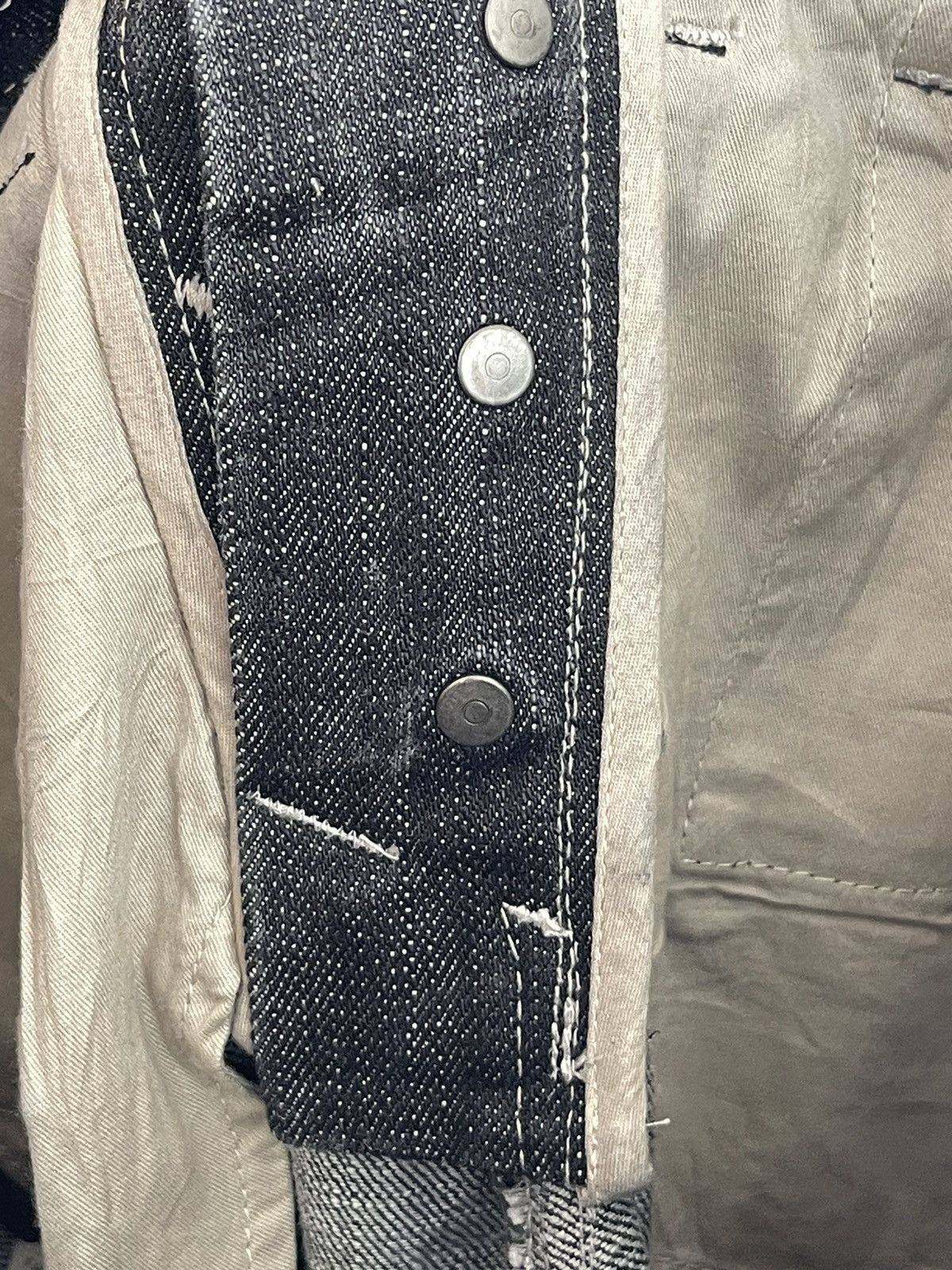 Y's Y’s Yohji Yamamoto Washed Biker Denim Pant Size US 32 / EU 48 - 6 Thumbnail