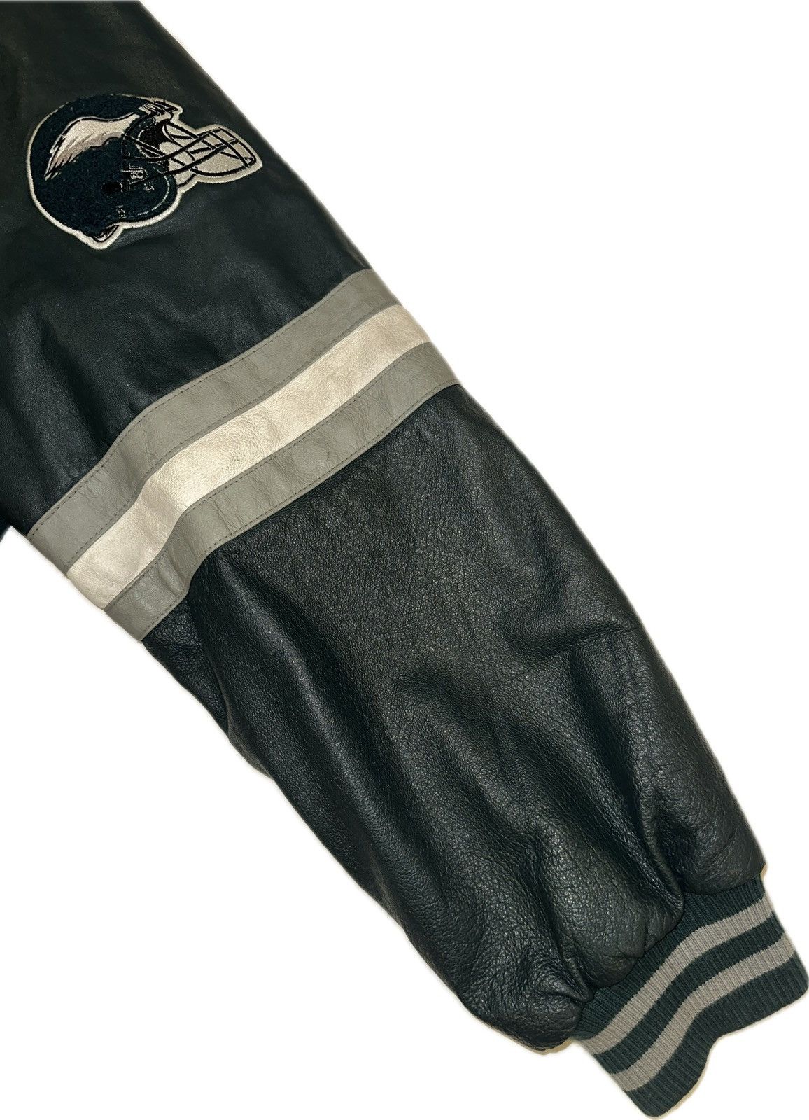 NFL Philadelphia Eagles Double Sided Varsity Jacket Size US XL / EU 56 / 4 - 7 Thumbnail