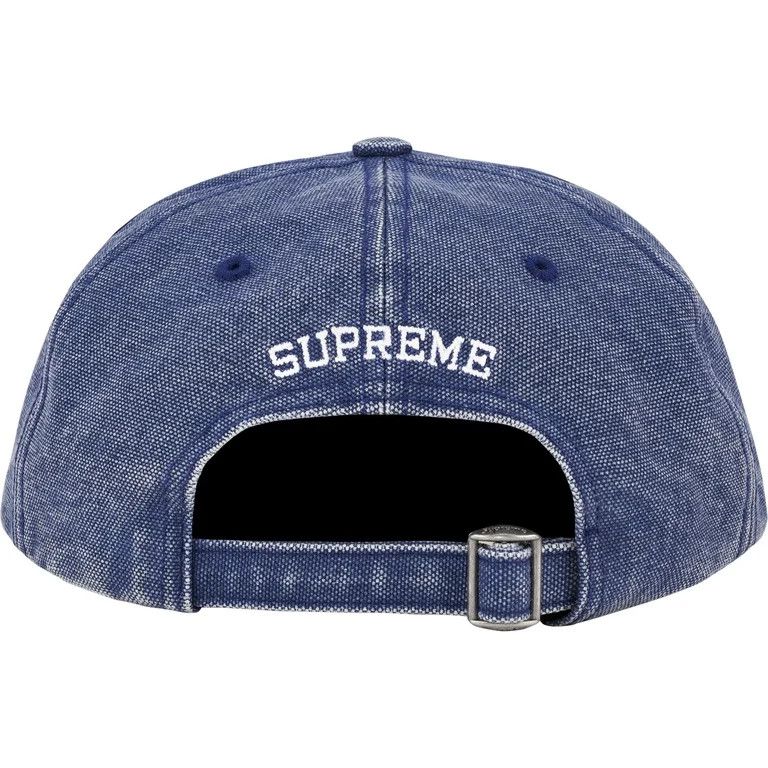 Supreme Supreme Pigment Canvas S Logo 6-Panel 'Navy' Size ONE SIZE - 2 Thumbnail