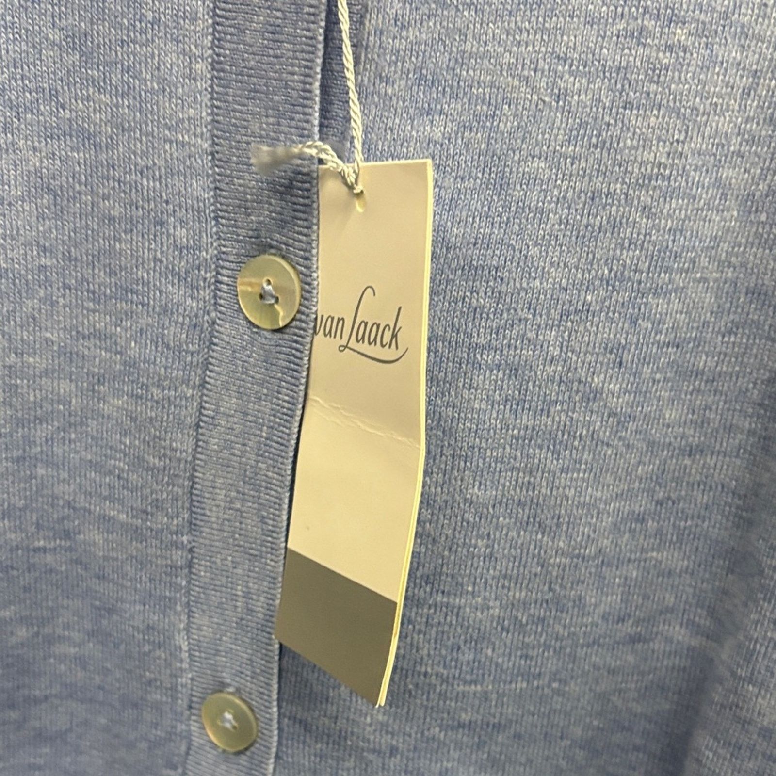 Other Van Laack Elegant Light Blue Women's Cardigan Size S Size S / US 4 / IT 40 - 3 Thumbnail