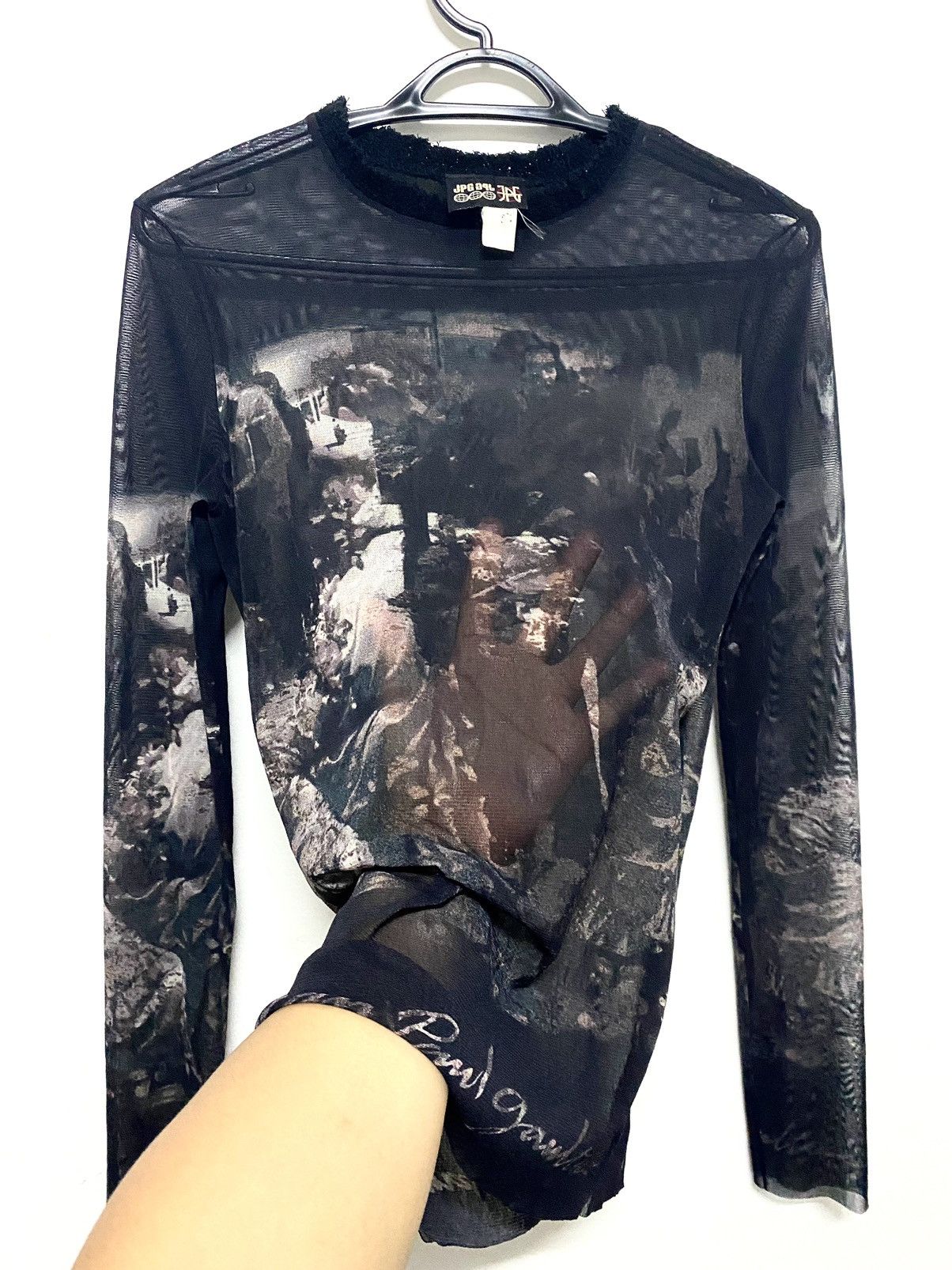 Jean Paul Gaultier Jean Paul Gaultier 90's Fight Racism Mesh