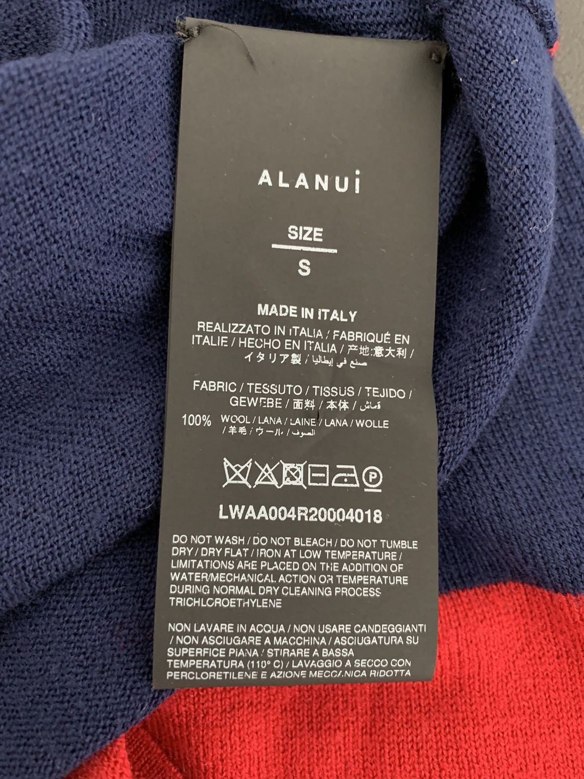 Alanui Alanui Fine Wool Crop Knit T-Shirt Size S / US 4 / IT 40 - 15 Thumbnail