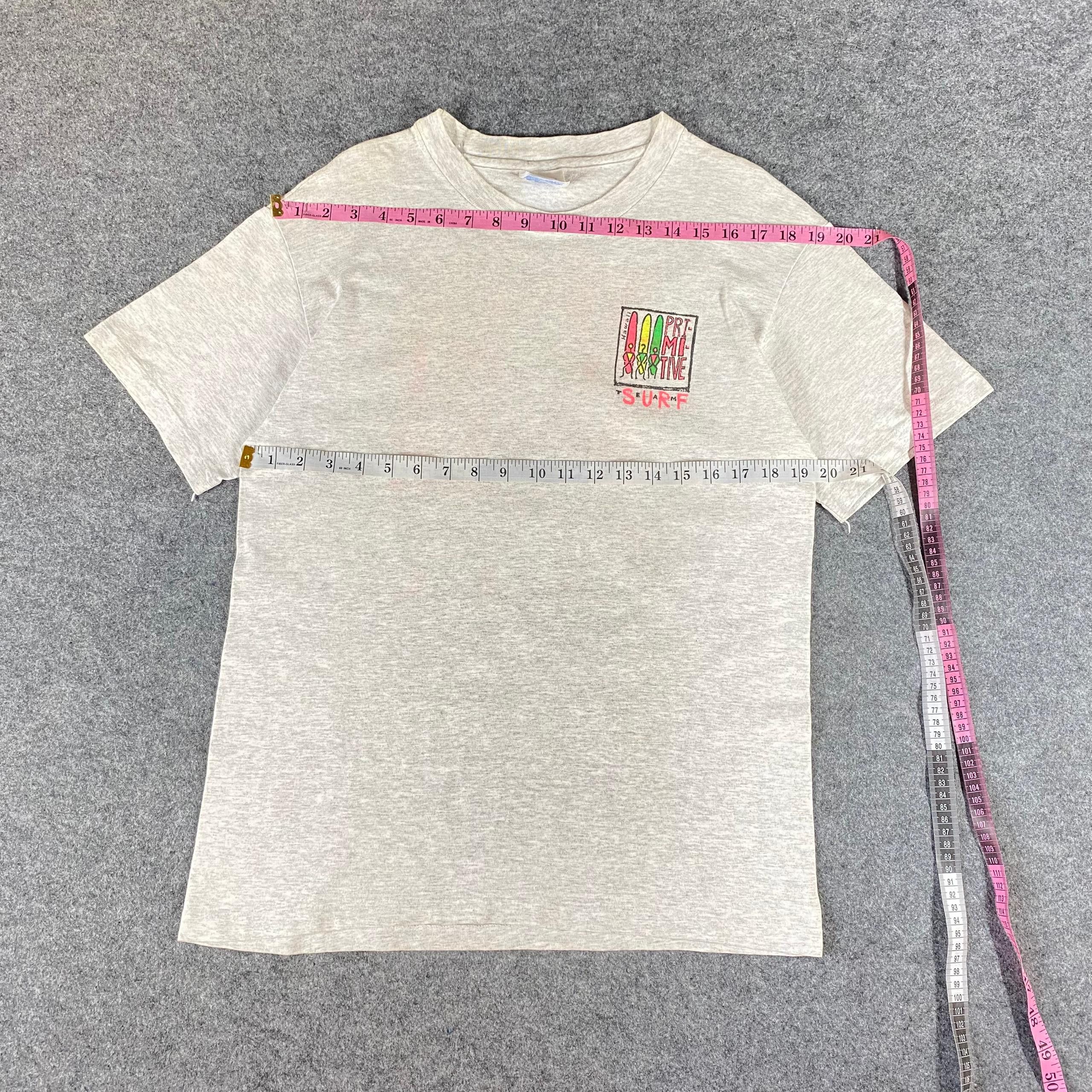 Vintage Vintage 90s Hawaii Team Surf Premitive Tshirt Size US M / EU 48-50 / 2 - 5 Thumbnail