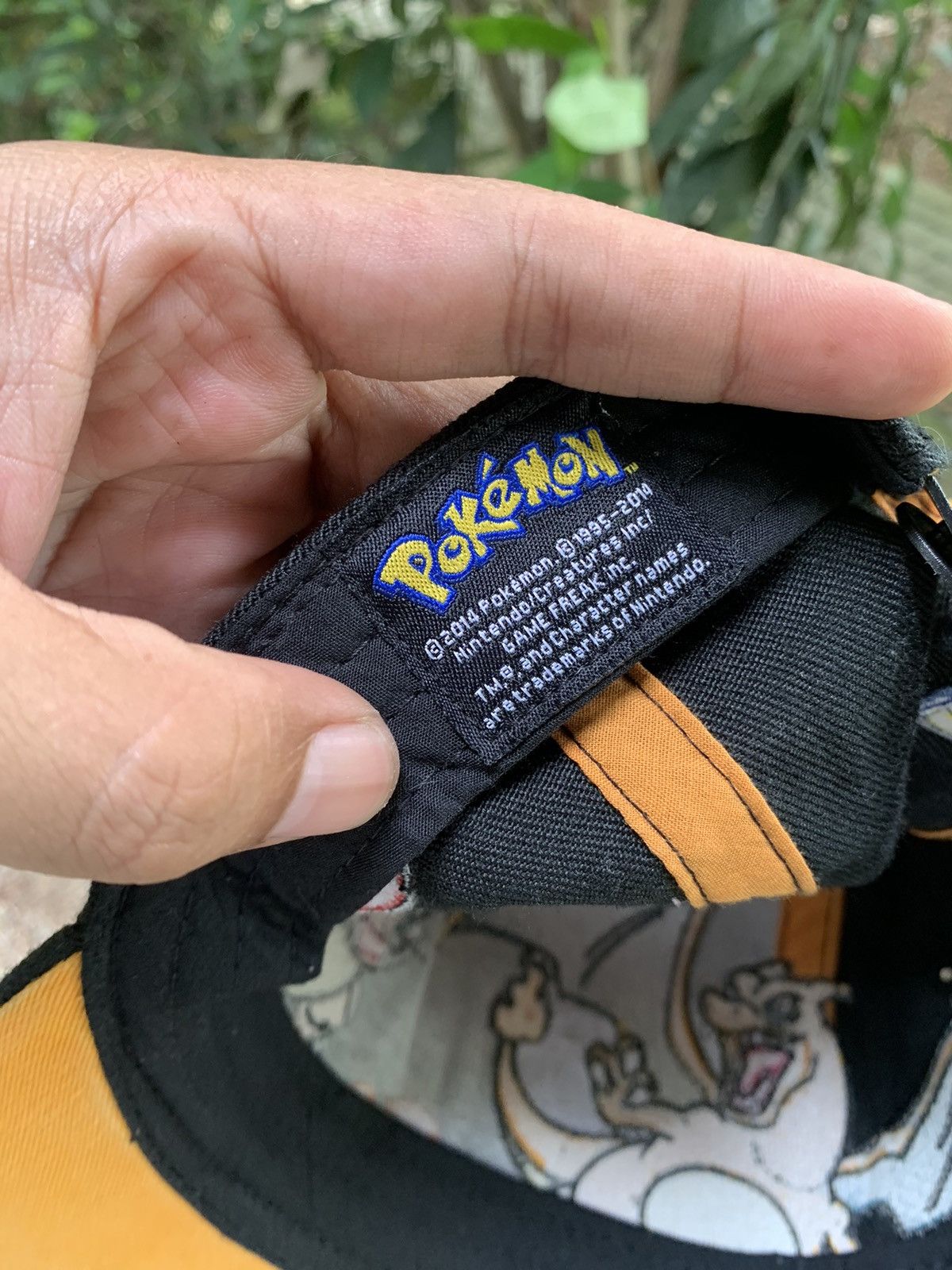 Pokemon Y2k 00s Rare Pokemon Charizard Charmander Charmeleon Cap Hat Size ONE SIZE - 4 Thumbnail