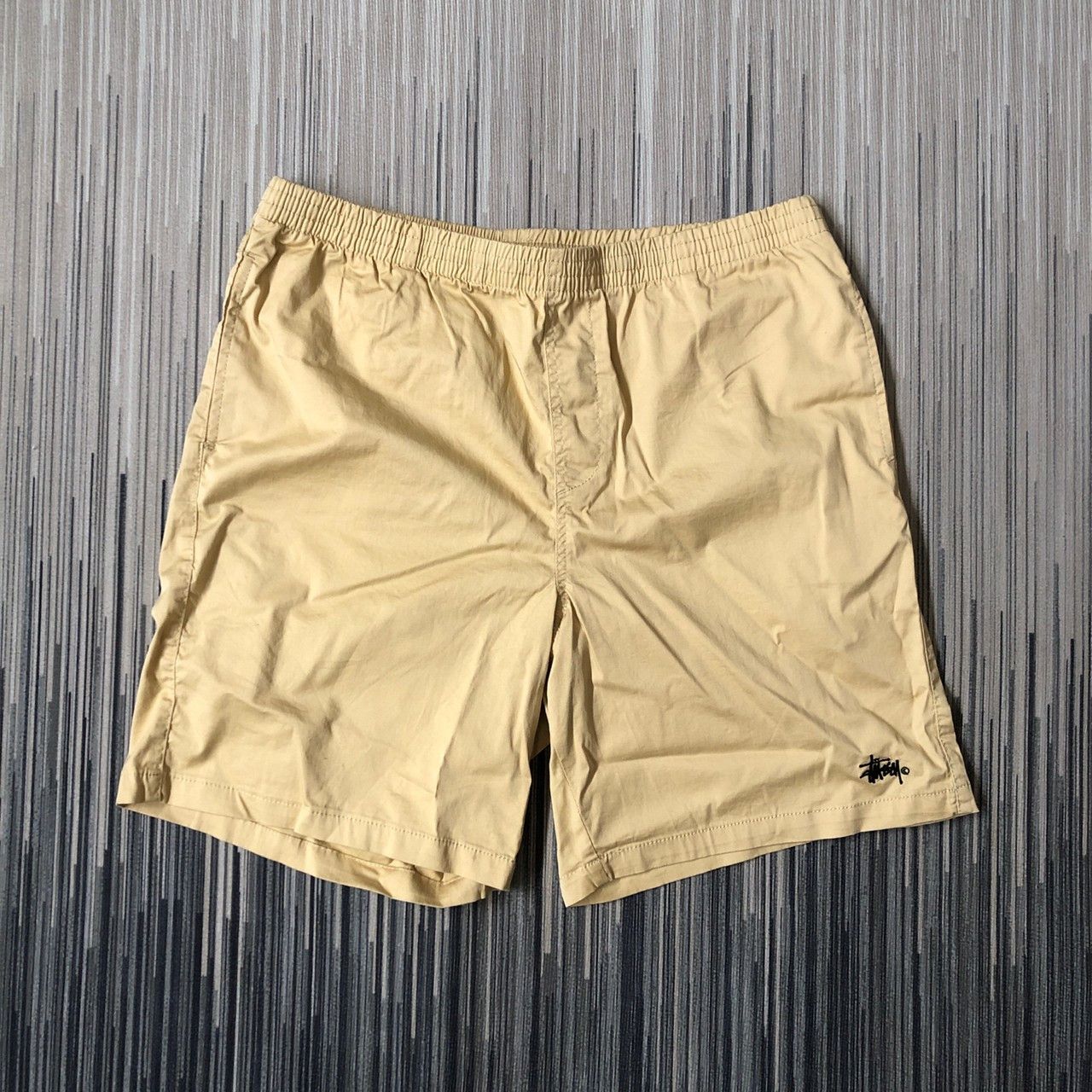 パンツ STUSSY MESH SHORT BASIC SNAKE Stüssy Stussy Basic Snake Mesh Short 'Bone' | REVERSIBLE
