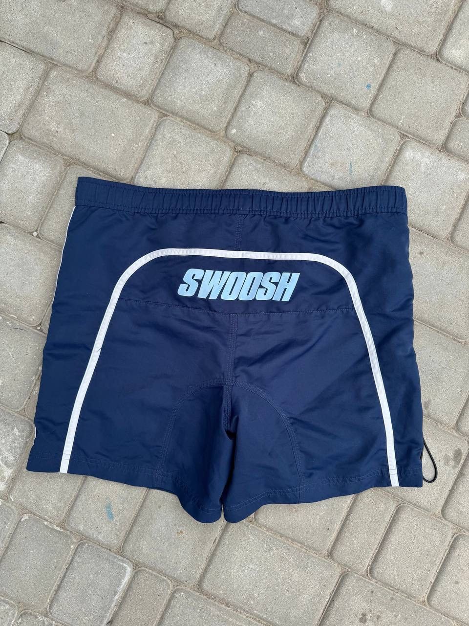 Nike Vintage Shorts Nike Swoosh Y2K Size US 32 / EU 48 - 1 Thumbnail