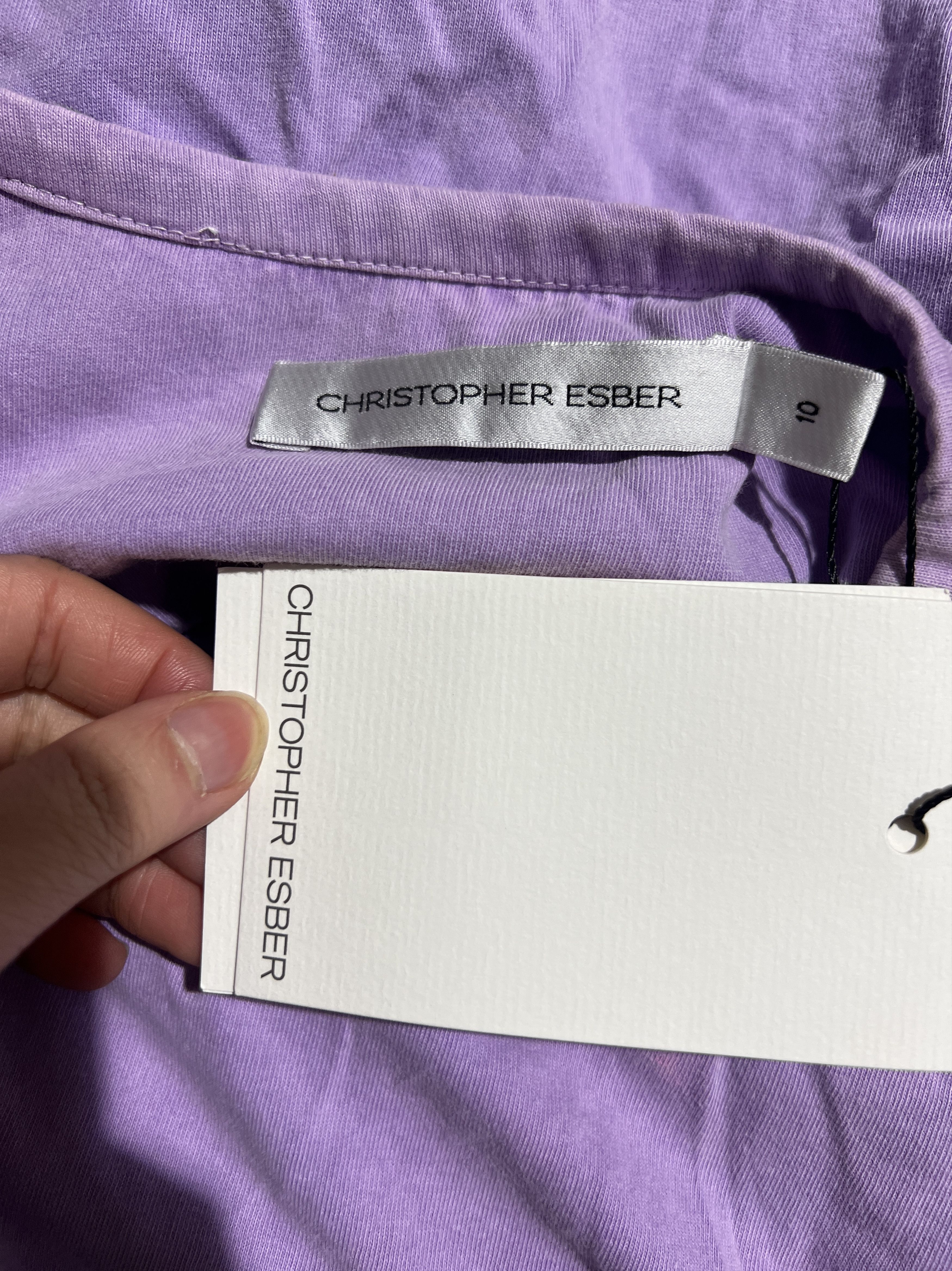 Christopher Esber Washed Moodstone Tee Size M / US 6-8 / IT 42-44 - 7 Thumbnail