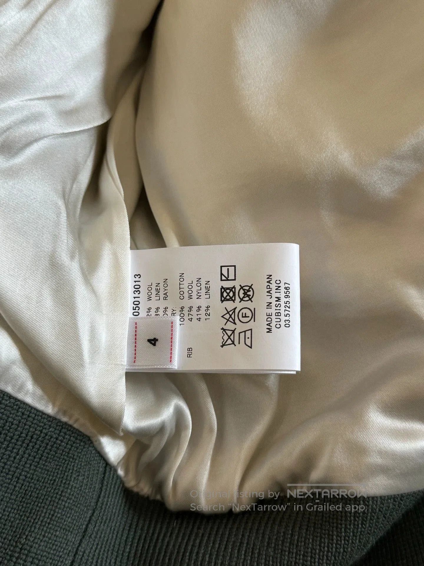 Visvim Black Cream Colorblock Bomber Jacket XL. Size US XL / EU 56 / 4 - 4 Thumbnail