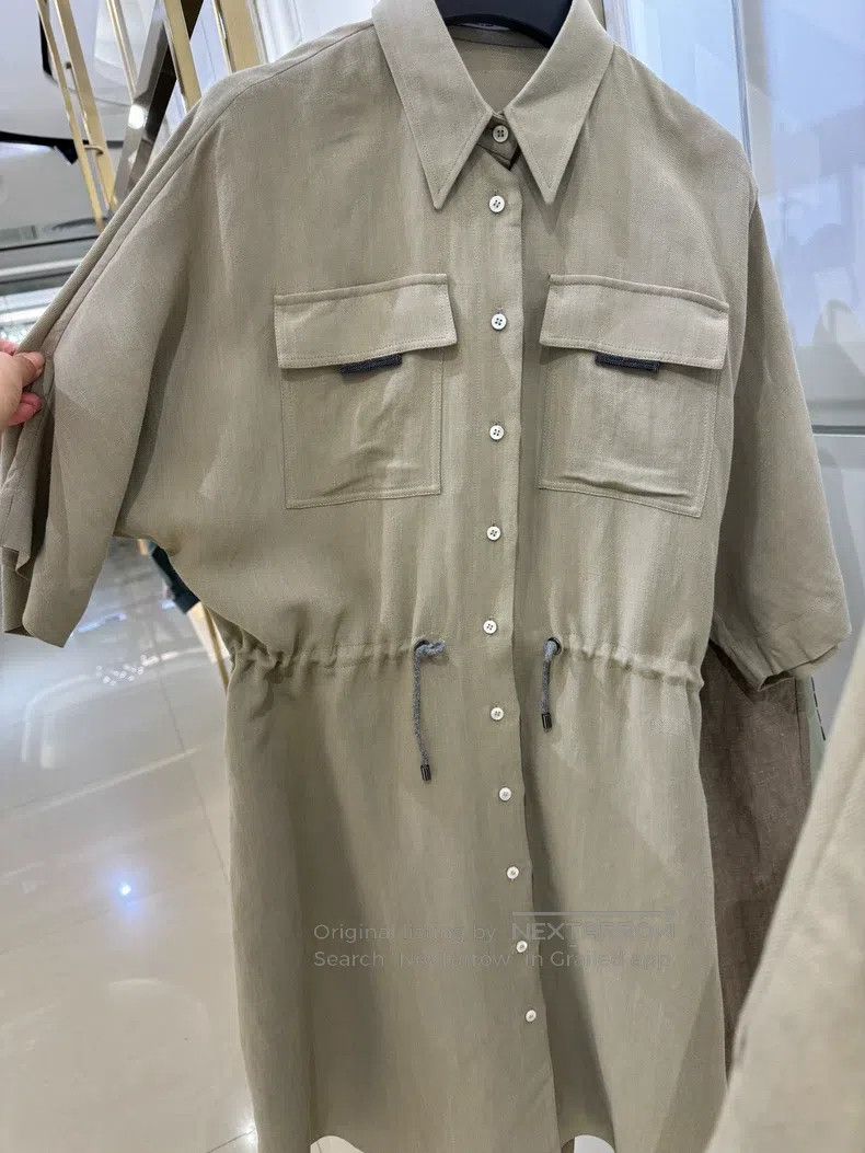 Brunello Cucinelli Brunello Cucinelli Dress Size S / US 4 / IT 40 - 3 Thumbnail