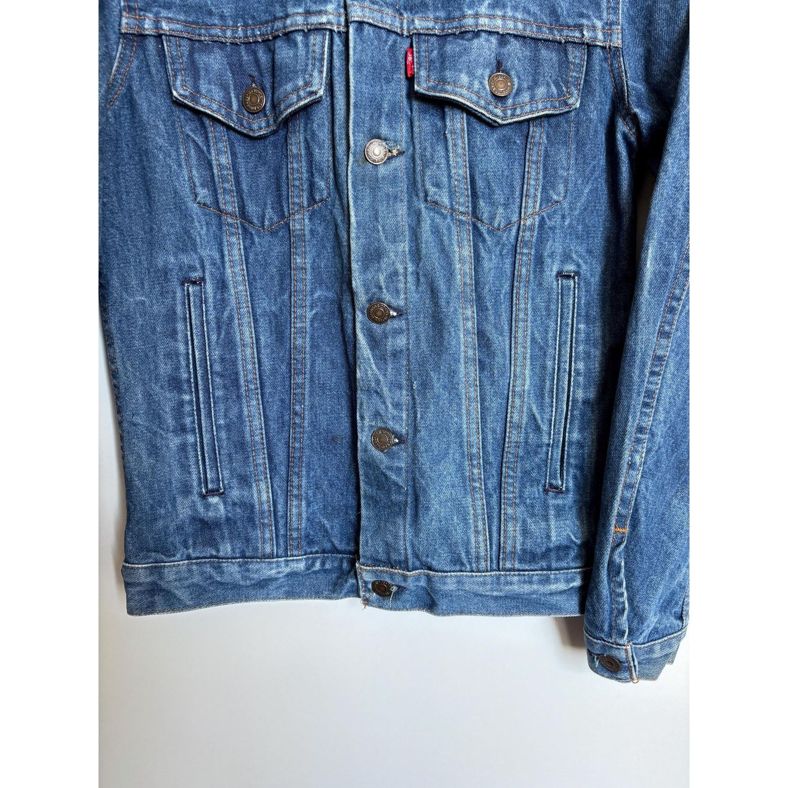 Levi's Levi's 70506 Archive Denim Jacket Made in France Red Tab 34 Size US M / EU 48-50 / 2 - 4 Thumbnail