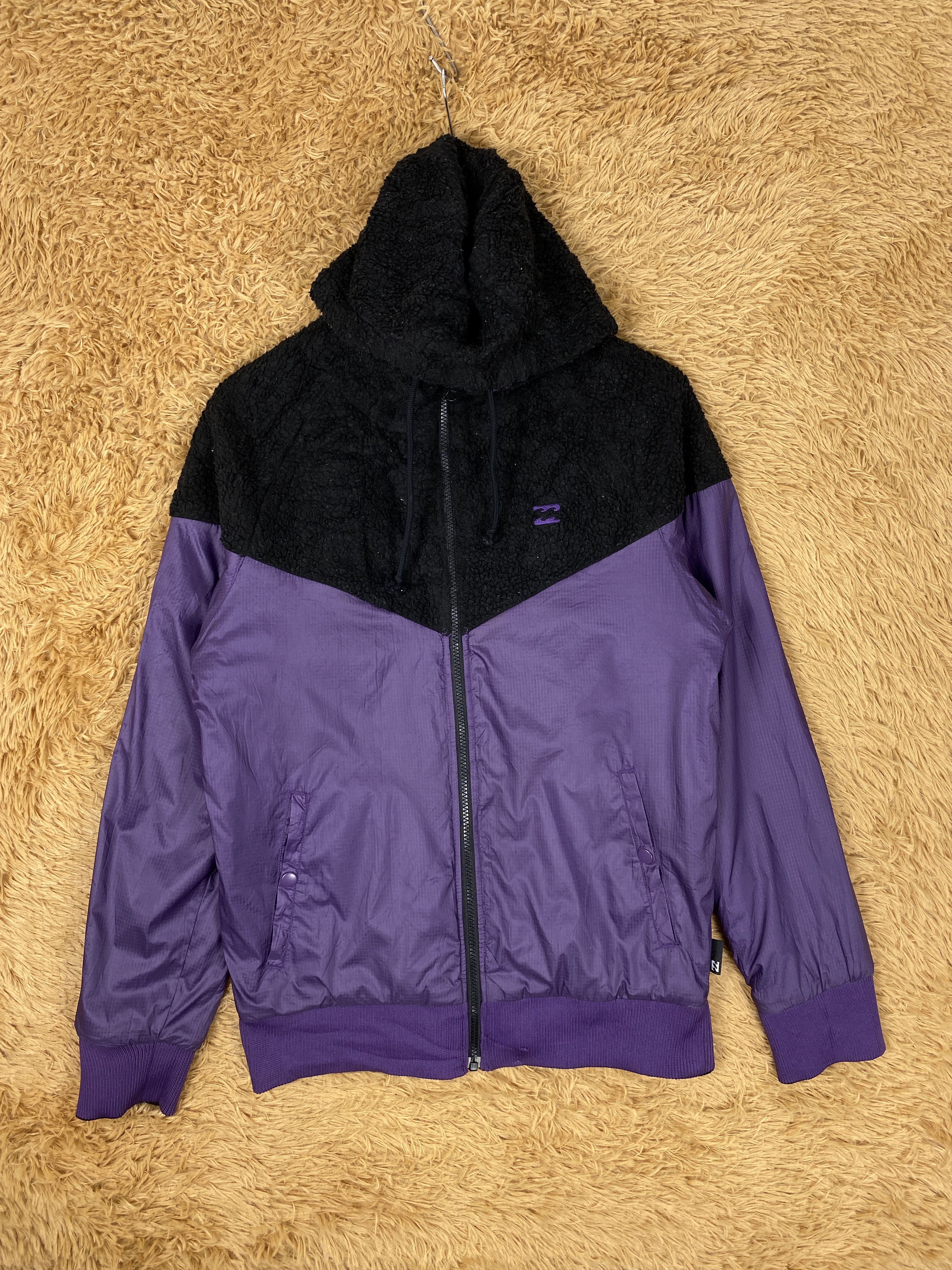 Billabong Vintage Billabong Hoodie Reversile Fleece Jacket J2118 Size US S / EU 44-46 / 1 - 1 Thumbnail