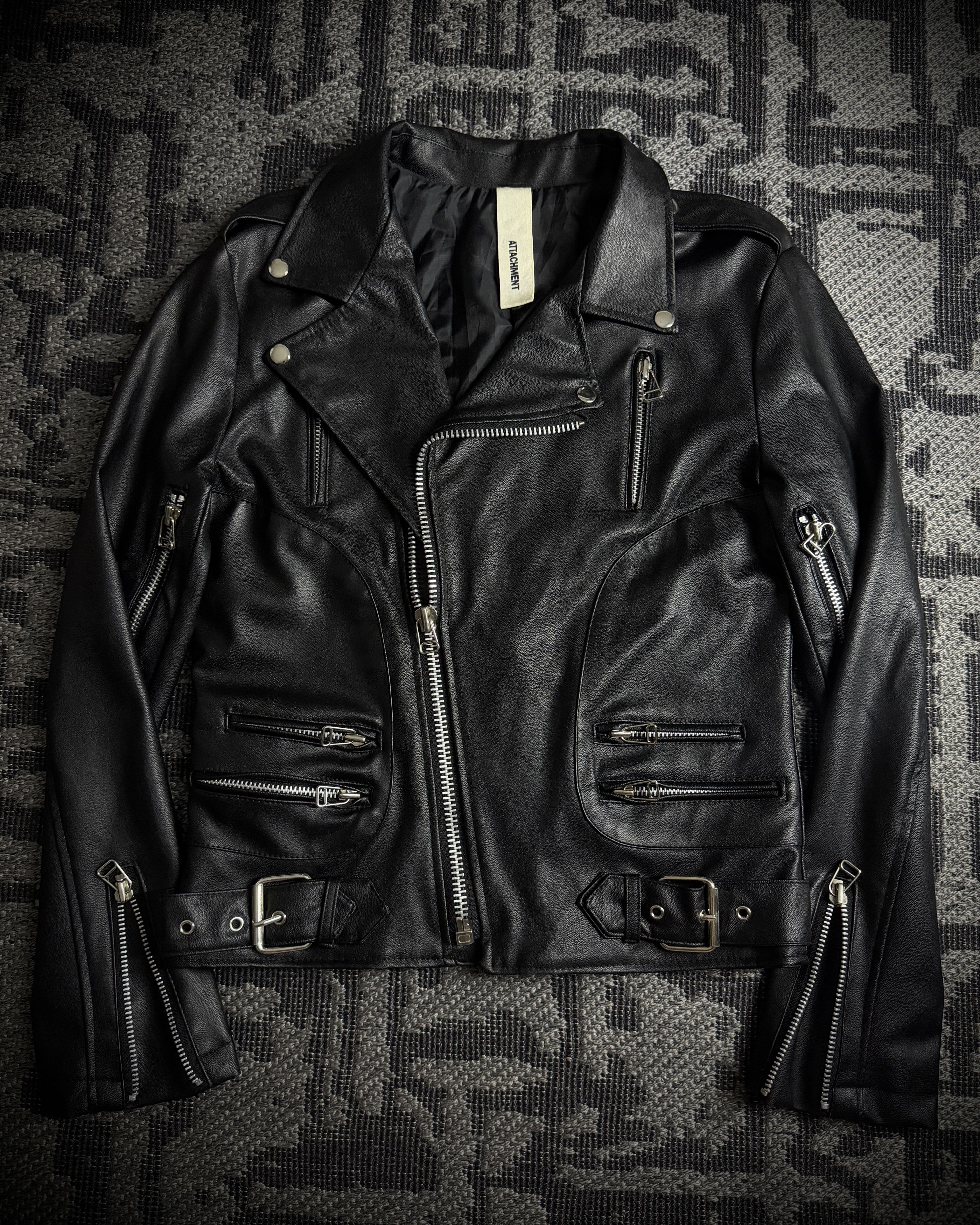 Attachment Attachment Multi-zip leather biker jacket Size US S / EU 44-46 / 1 - 2 Thumbnail