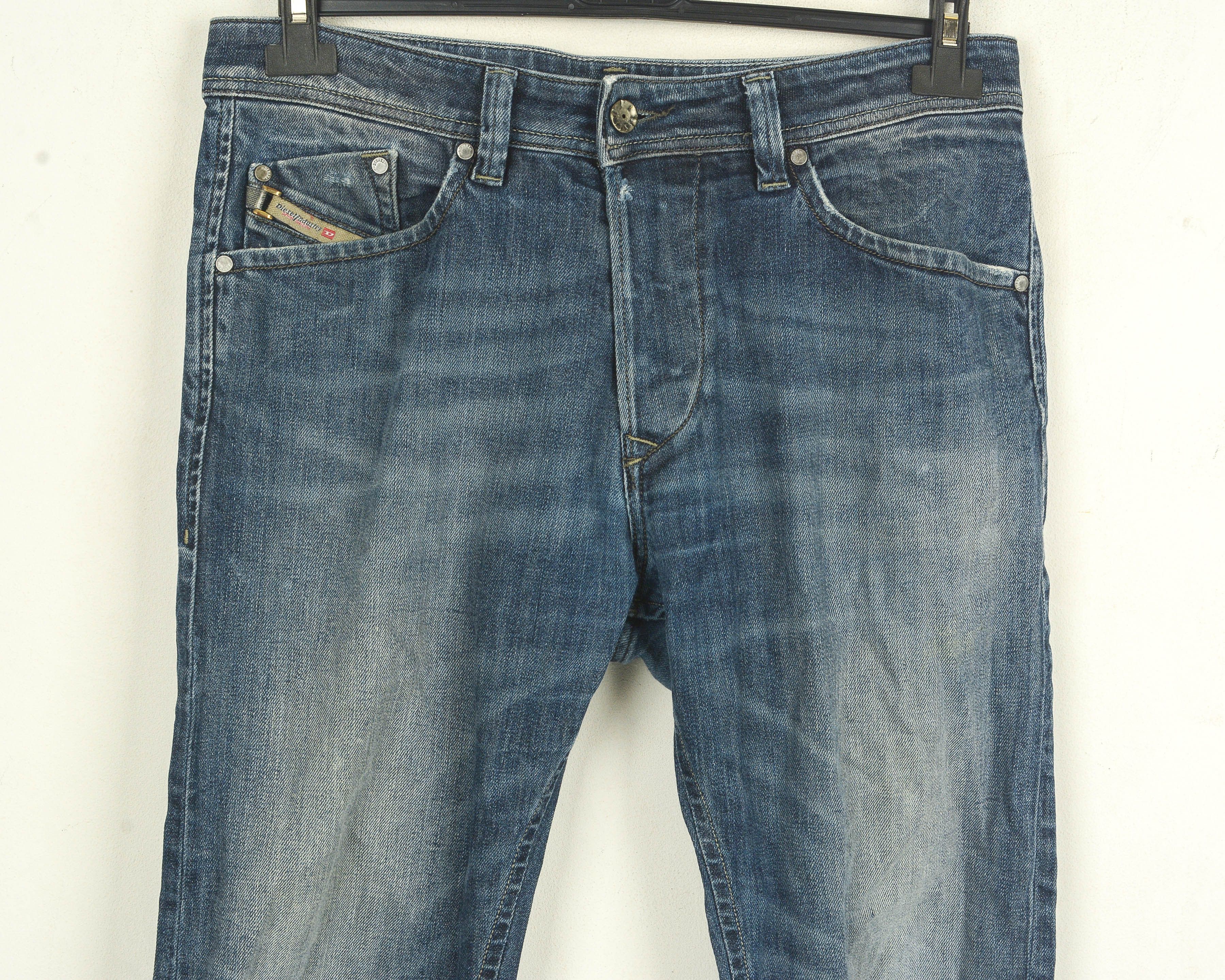 Diesel Darron W31 L32 Regular Slim Tapered Fit Jeans Denim Pants Size US 31 - 2 Thumbnail