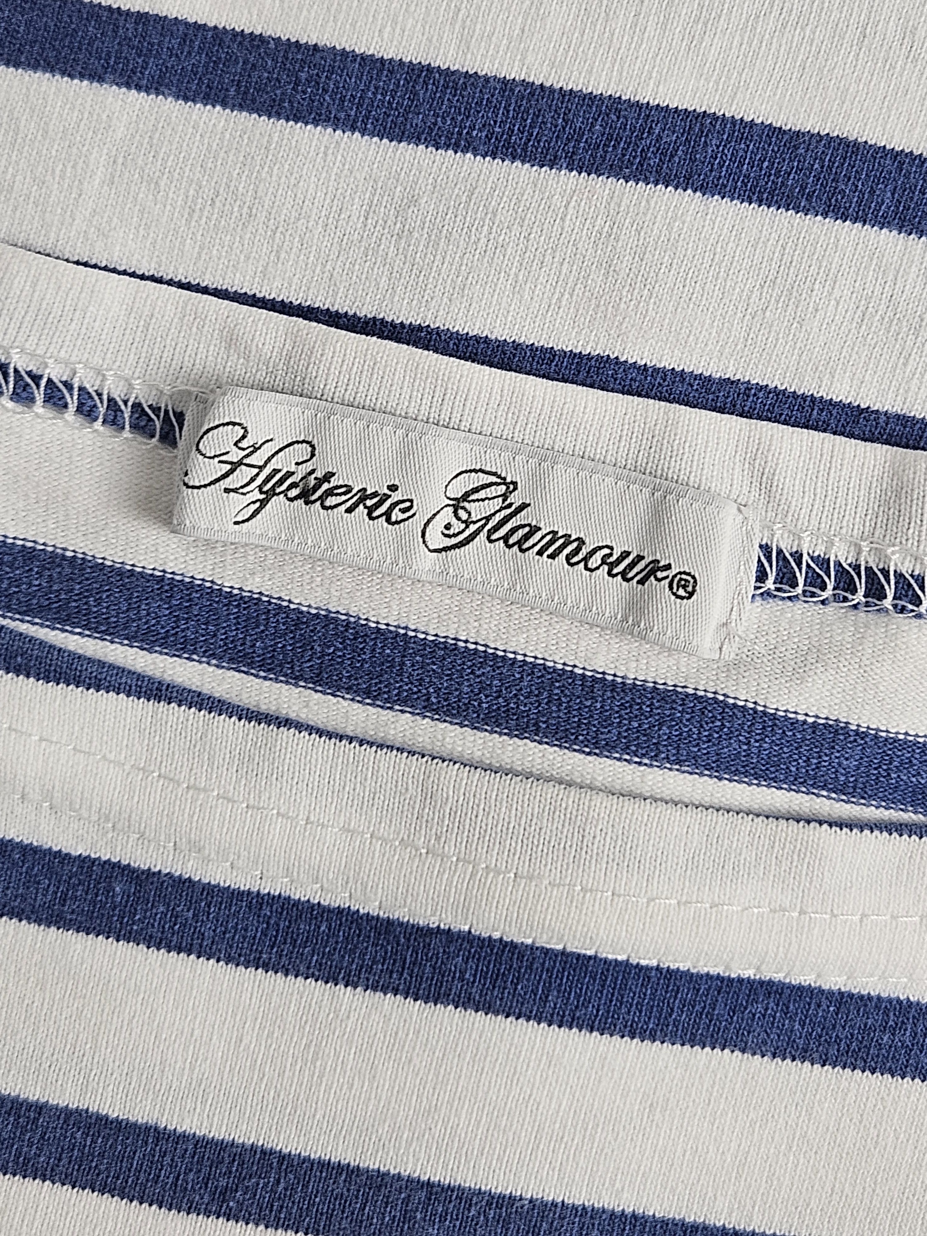 Hysteric Glamour Hysteric Glamour High Voltage Striped Longsleeve Size S / US 4 / IT 40 - 4 Thumbnail