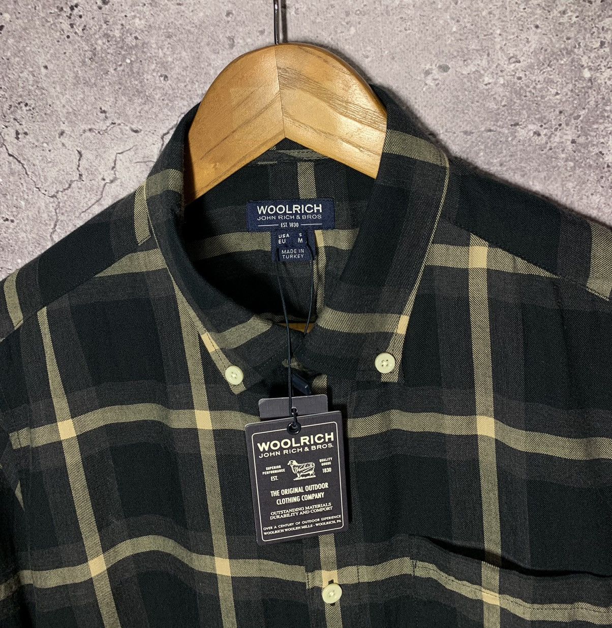 Flannel × Woolrich Woolen Mills Woolrich Light Flannel Button Up Shirt Size US M / EU 48-50 / 2 - 4 Thumbnail
