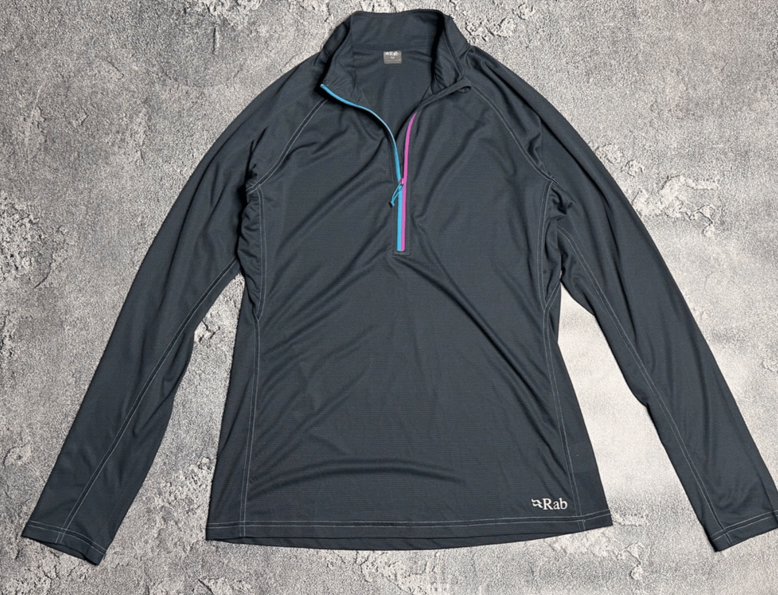 Rab Rab Interval LS zip tee women's 14 Size XL / US 12-14 / IT 48-50 - 1 Thumbnail