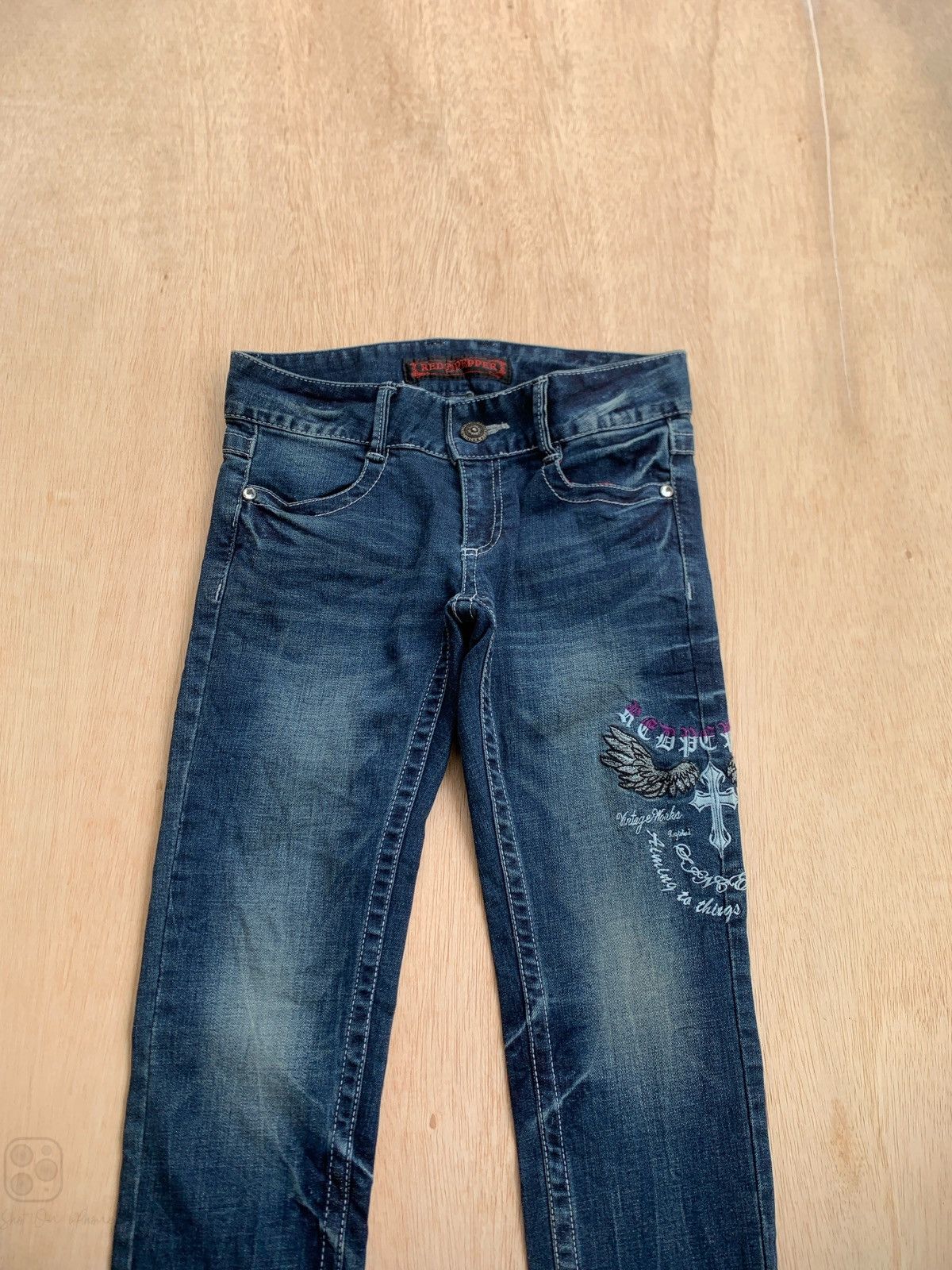Hysteric Glamour × If Six Was Nine × Japanese Brand Red Pepper Ifsixwasnine Lgb style Jeans Size US 31 - 4 Thumbnail