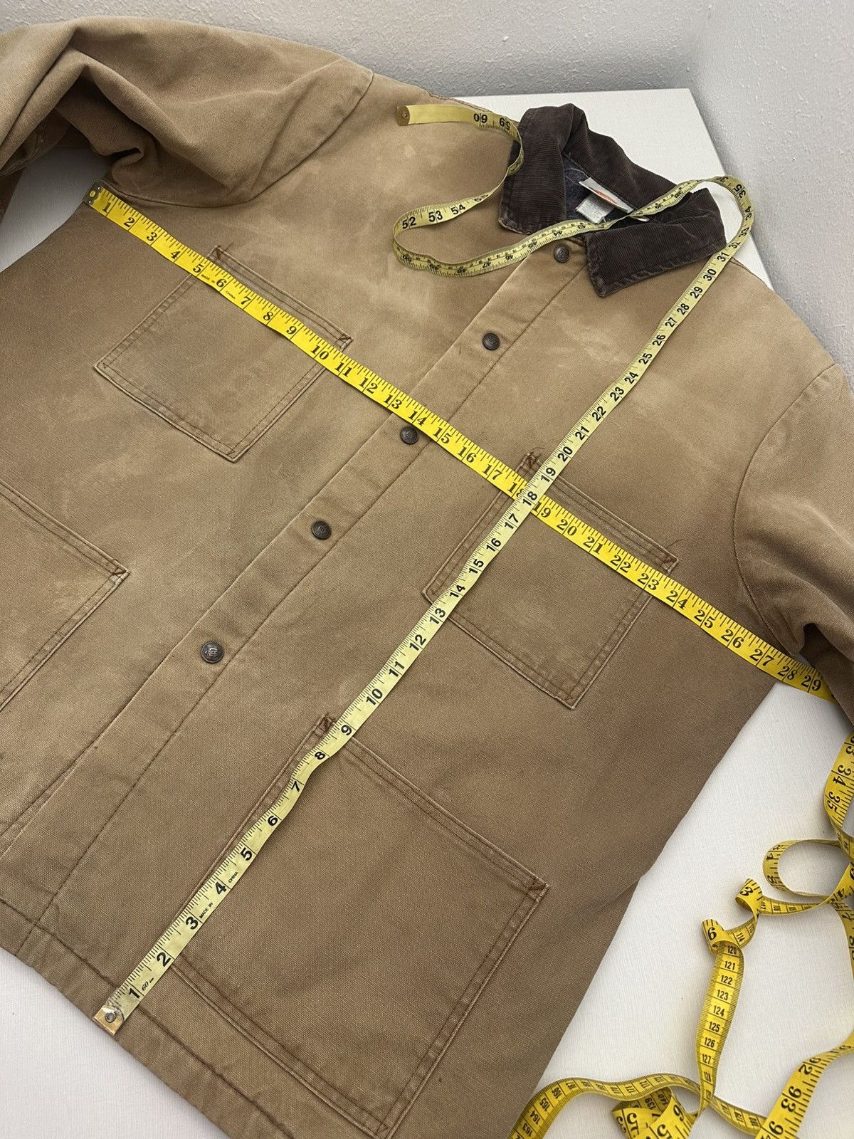 Dickies VTG 90s Dickies Chore Jacket 48 Duck Canvas Blanket Lined Size US XL / EU 56 / 4 - 9 Thumbnail