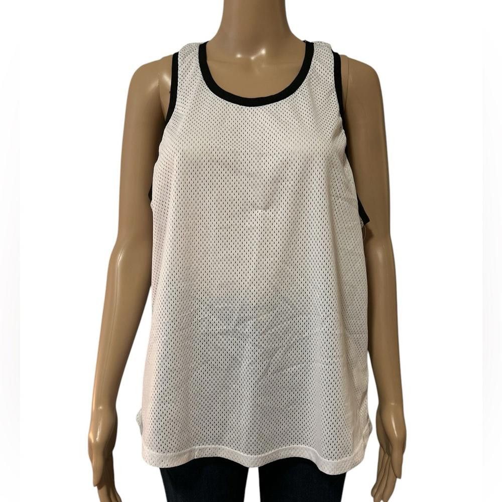 Designer Women's Athletic Mesh Tank Top - Size XL Size XL / US 12-14 / IT 48-50 - 1 Thumbnail