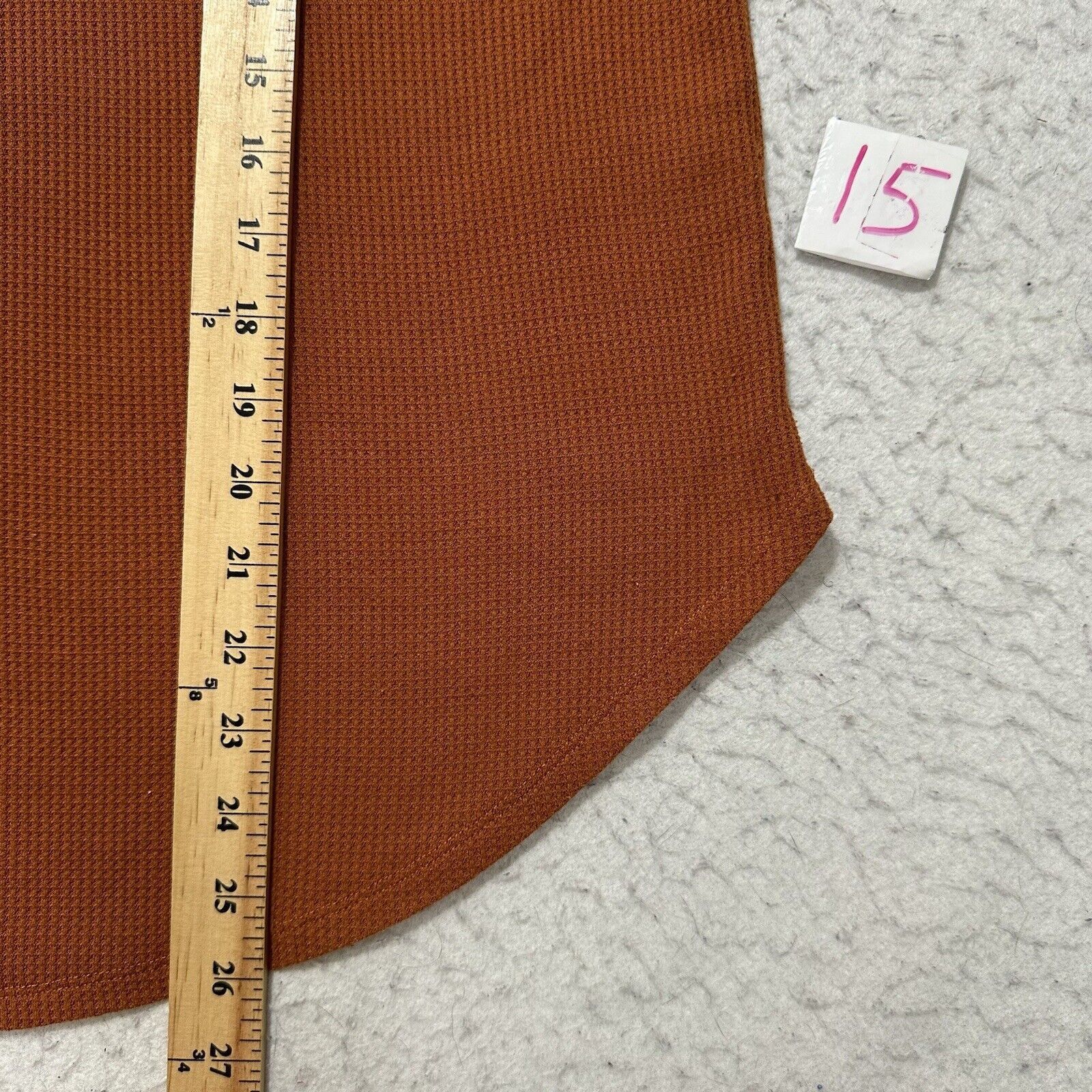 Other LuLaRoe Medium Burnt Orange Cowlneck Waffle Knit Sweater Size M / US 6-8 / IT 42-44 - 10 Thumbnail