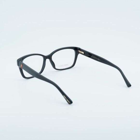 Jimmy Choo Jimmy Choo JC270 0807 00 Eyeglasses Shiny Black 53mm Size ONE SIZE - 9 Thumbnail