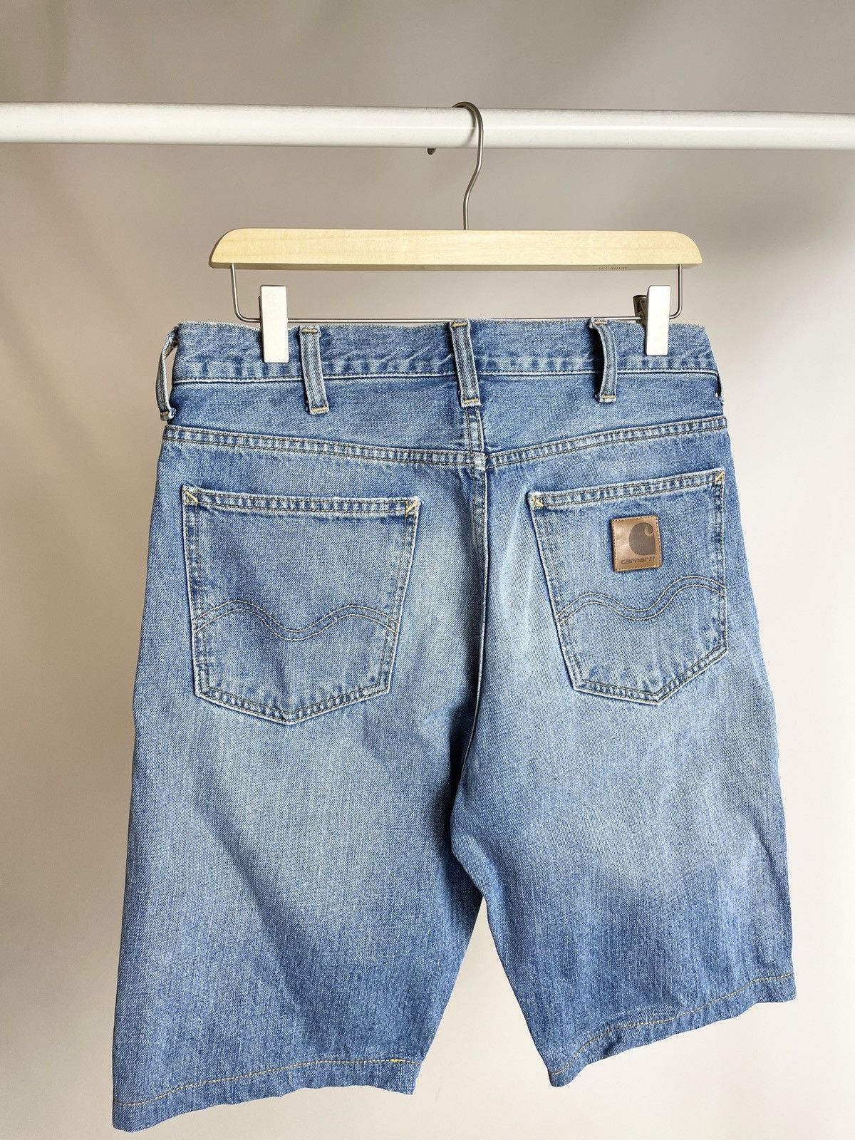 Other VINTAGE 🤖 Carhartt Work in progress Jeans Shorts jorts Size US 30 / EU 46 - 2 Thumbnail
