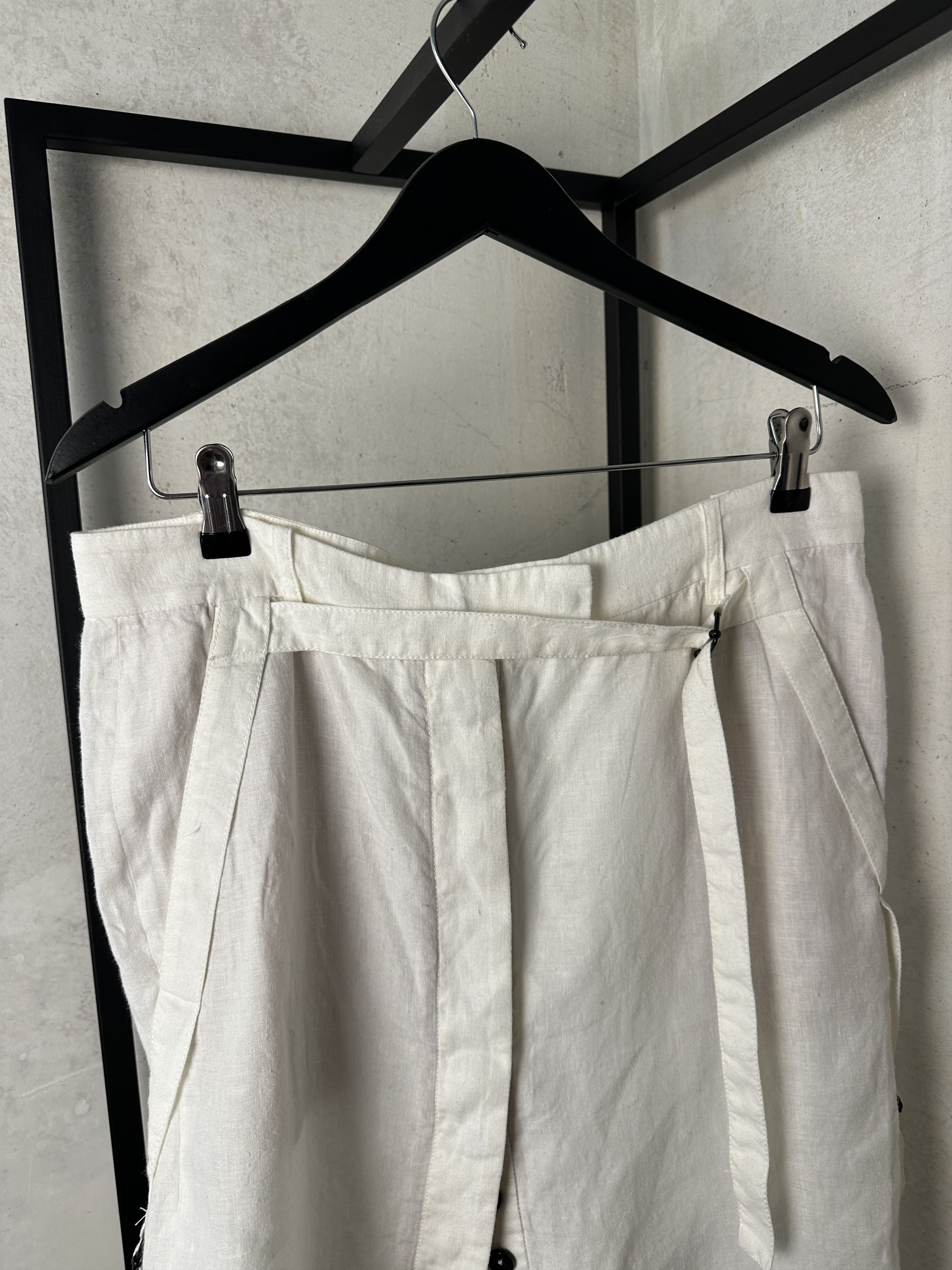 Ann Demeulemeester Ann Demeulemeester Hemp Mini Skirt Size 26" / US 2 / IT 38 - 3 Thumbnail