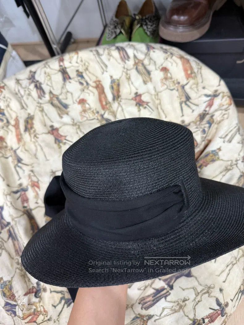 Yohji Yamamoto Yohji Yamamoto Woven Silk Scarf Tie Hat Size ONE SIZE - 9 Thumbnail