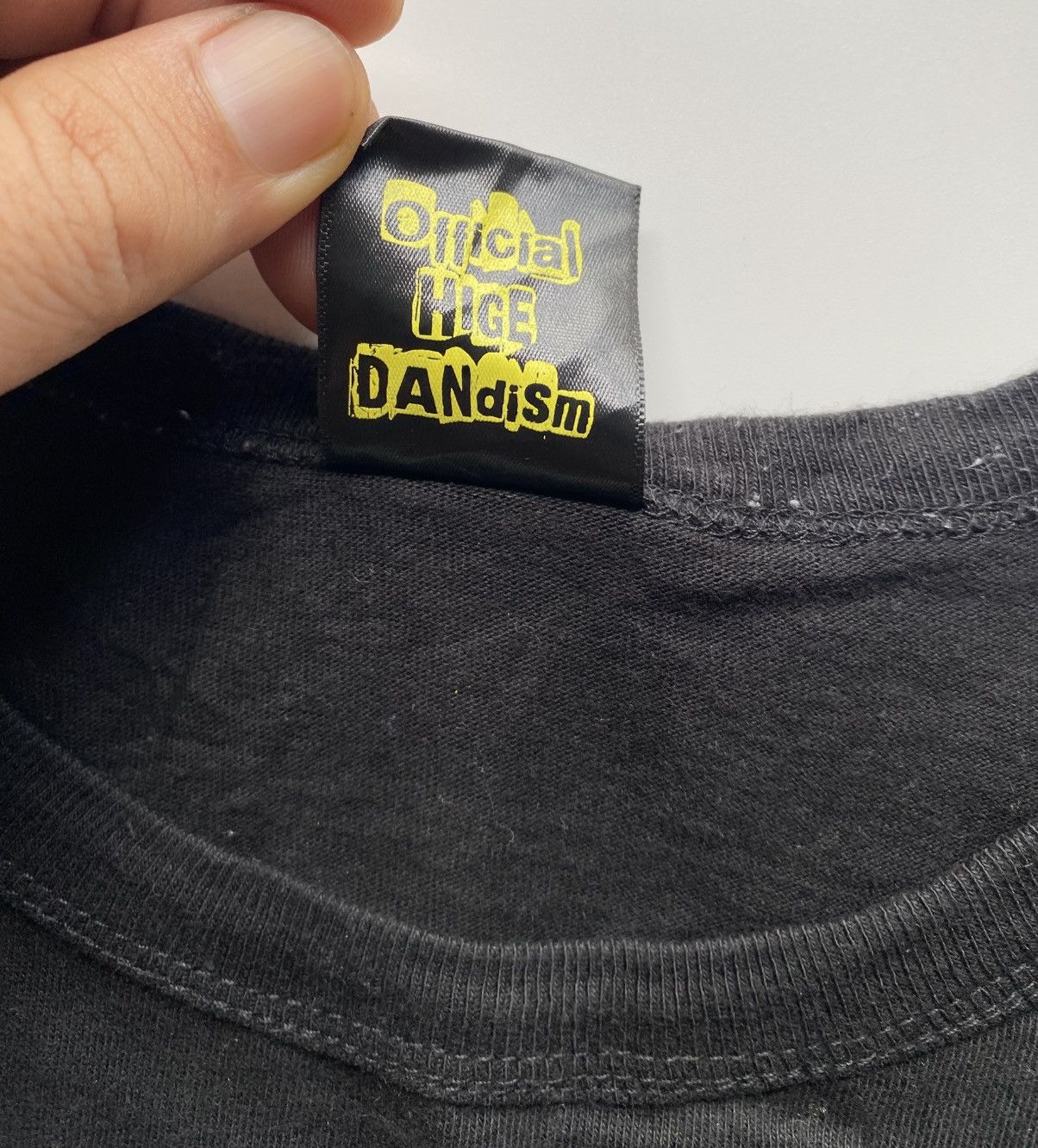 Band Tees OFFICIAL HIGE DANDISM Size US L / EU 52-54 / 3 - 4 Thumbnail