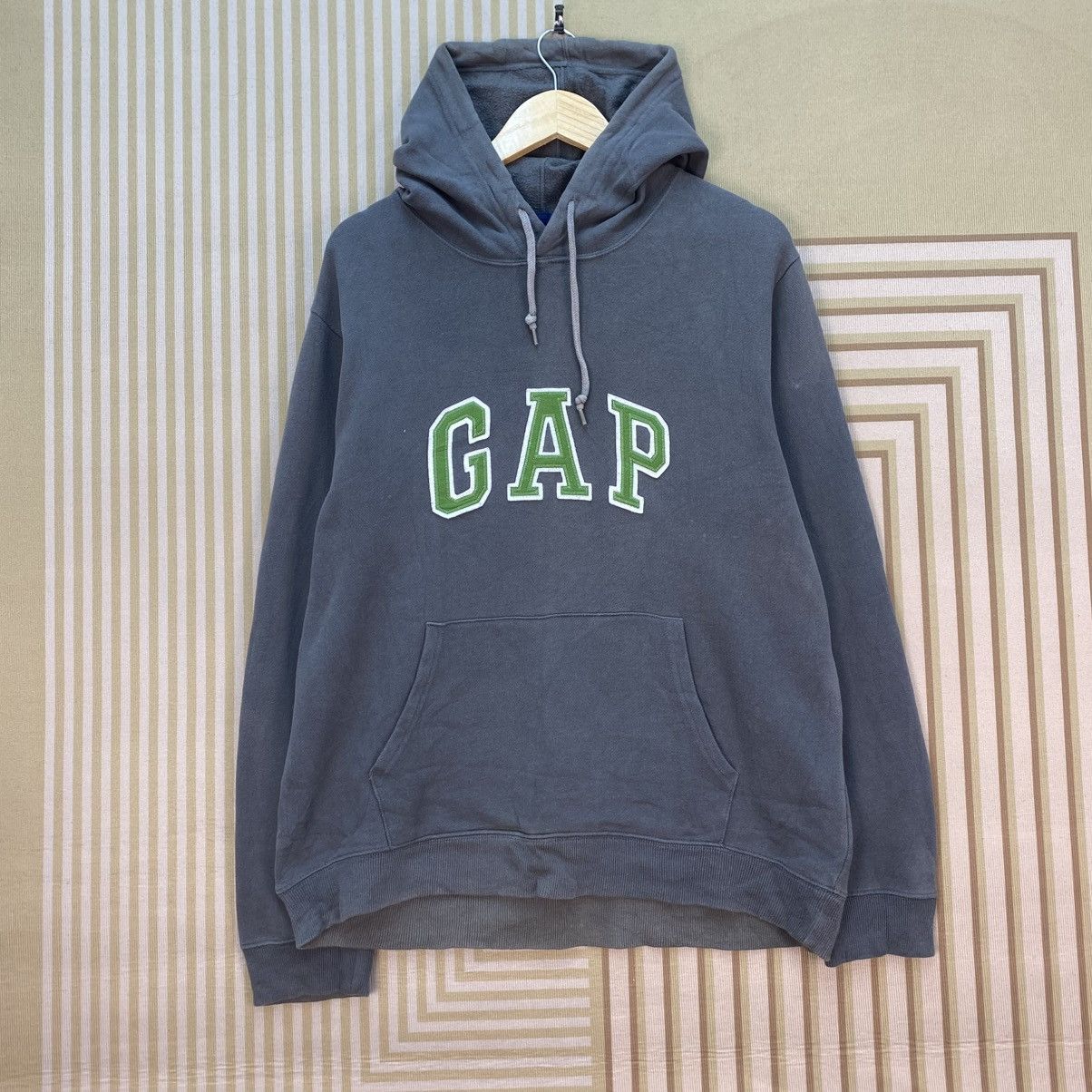 Gap 🫶Vintage Gap Spellout Logo Hoodie Sweatshirt Size US M / EU 48-50 / 2 - 1 Thumbnail