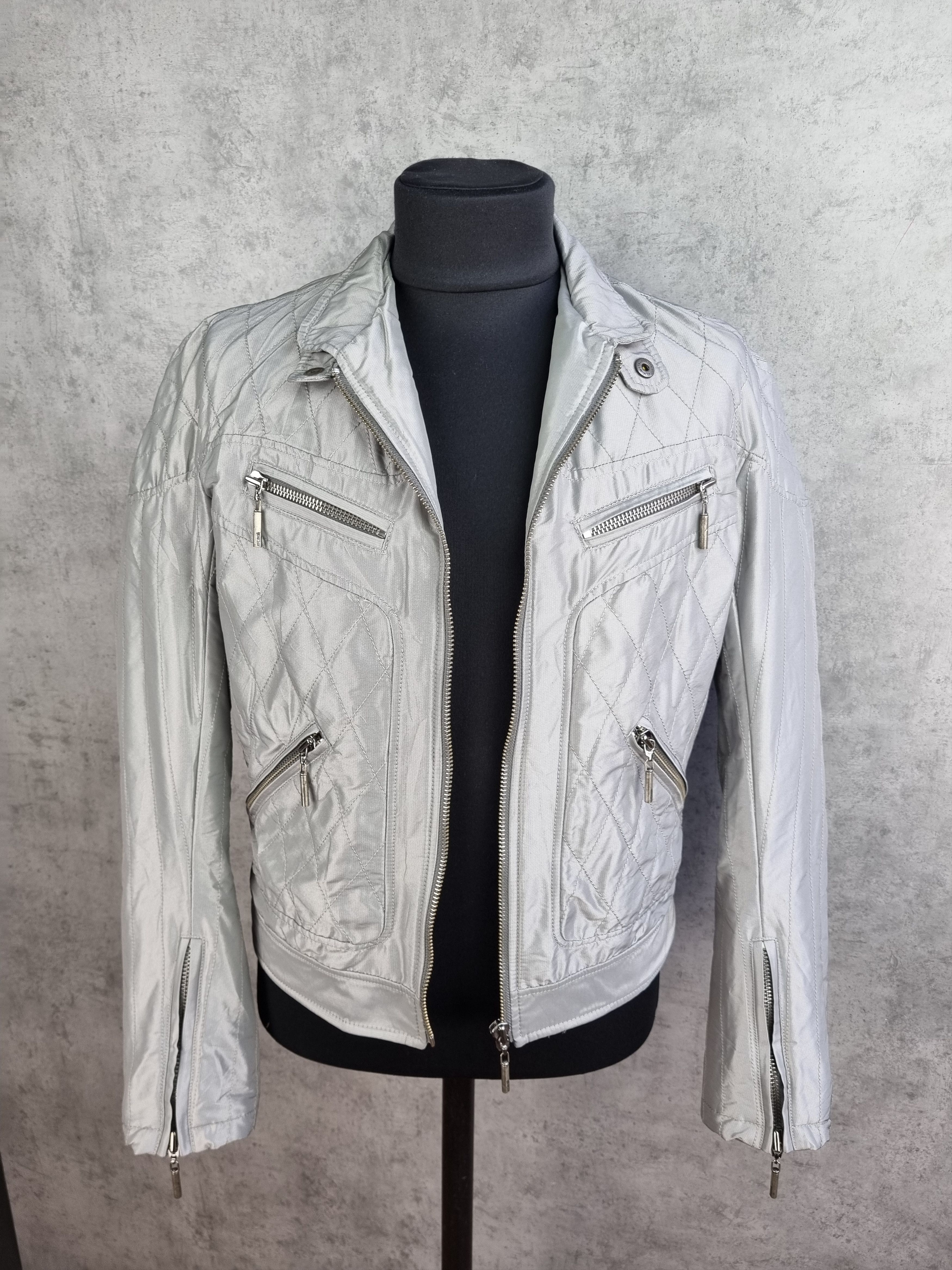 Just Cavalli × Roberto Cavalli Roberto CAVALLI Metallic Astronaut Design like HELMUT LANG Size US M / EU 48-50 / 2 - 6 Thumbnail