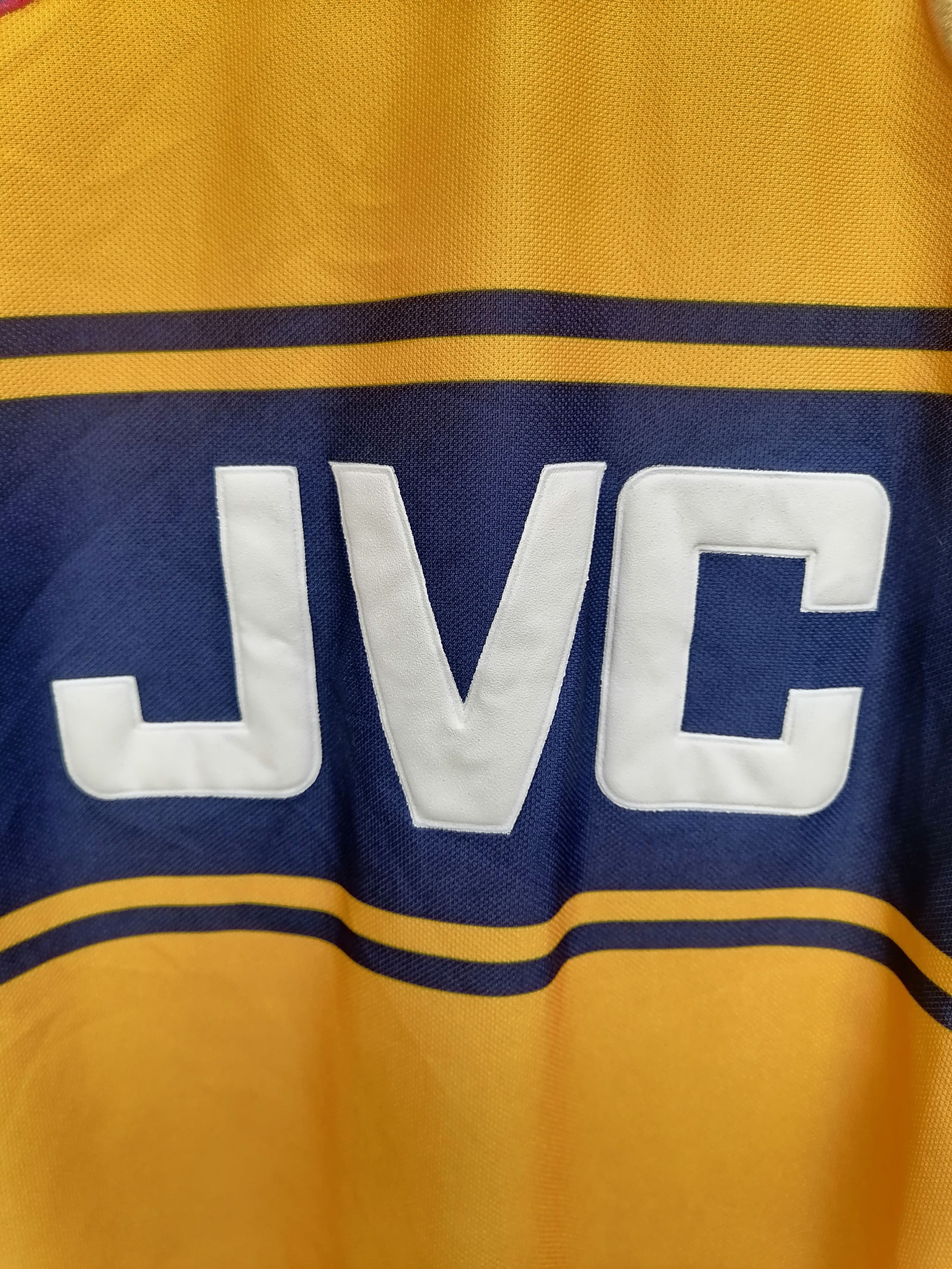 Nike × Vintage Vintage Arsenal JVC 97-99 Away Football Jersey Size US M / EU 48-50 / 2 - 3 Thumbnail