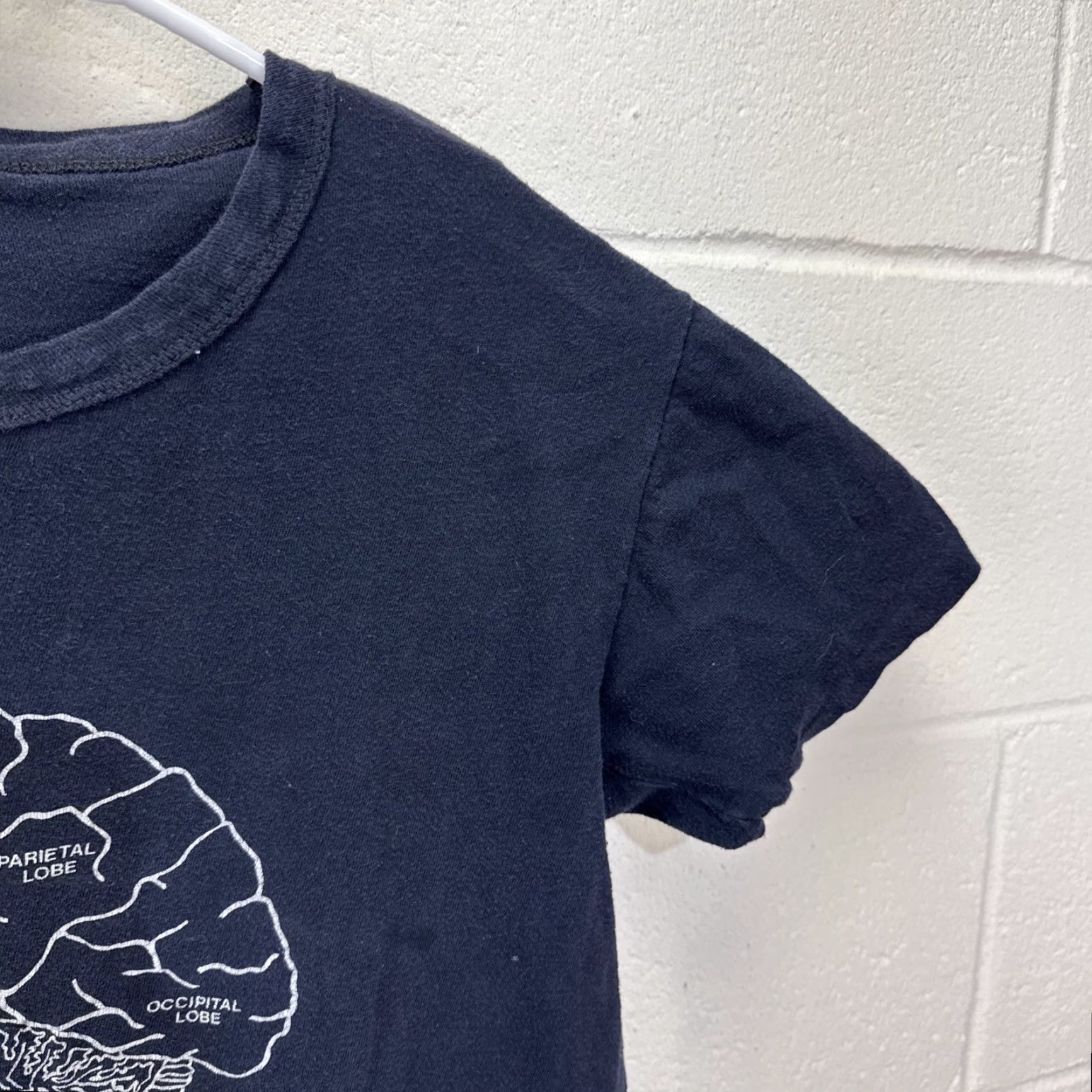 Vintage VINTAGE Anatomical Brain Anatomy Shirt Mens M/L White Medical Graphic 90s USA Size US M / EU 48-50 / 2 - 6 Thumbnail