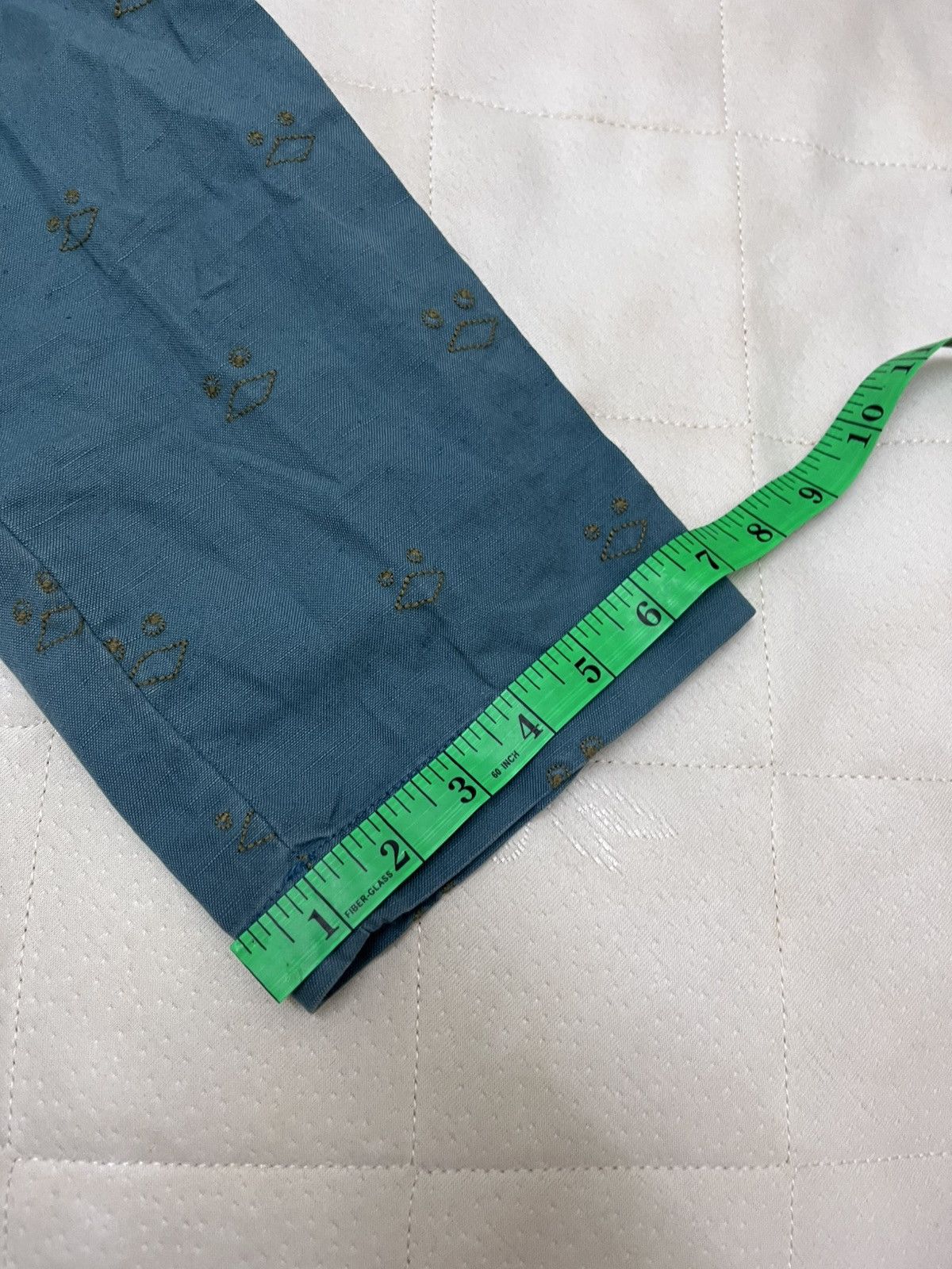 Ne-Net Issey Miyake Nenet Linen Embroidery Pants Size US 30 / EU 46 - 7 Thumbnail