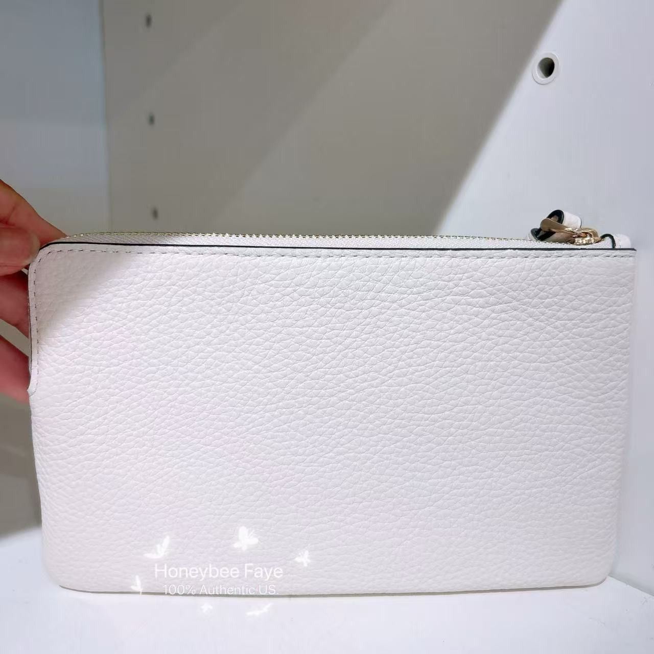 Coach Large Corner Zip Wristlet With Strawberry Graphic CBB79 Size ONE SIZE - 3 Thumbnail