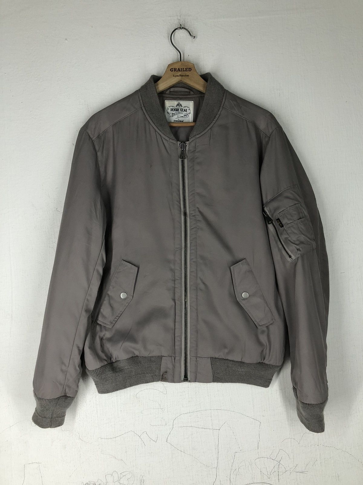 Denime × Japanese Brand Denise Gear Bomber Jacket Size US M / EU 48-50 / 2 - 1 Thumbnail