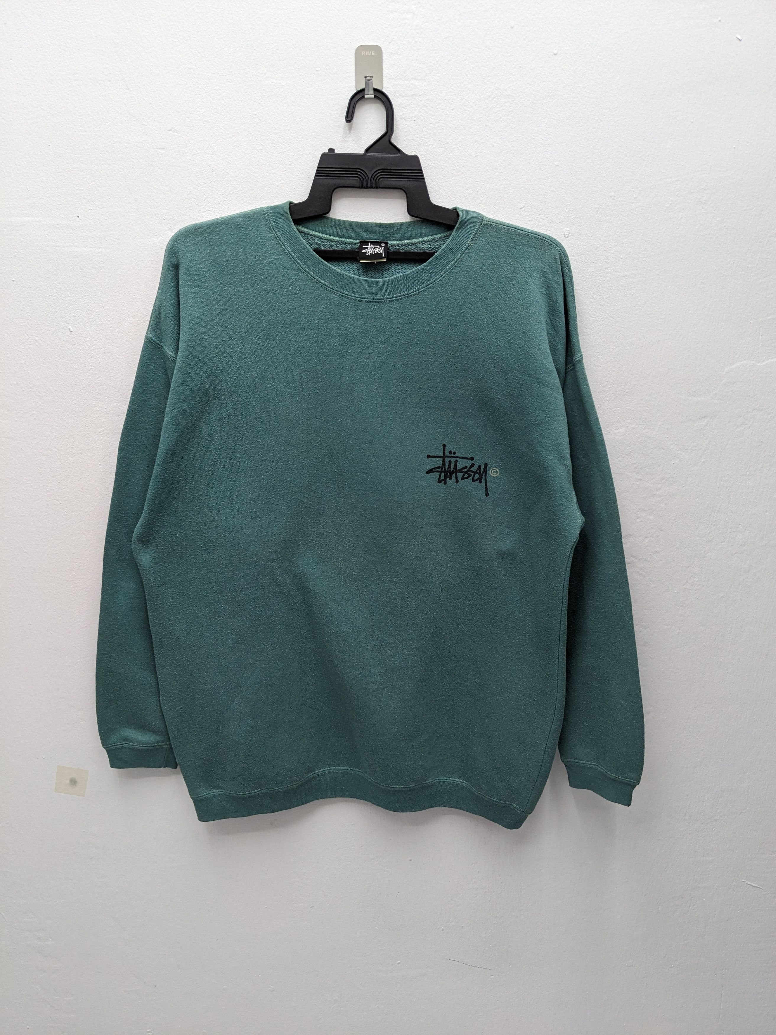 Stussy Vintage Stüssy Big Logo Crewneck Sweatshirt Size US L / EU 52-54 / 3 - 6 Thumbnail