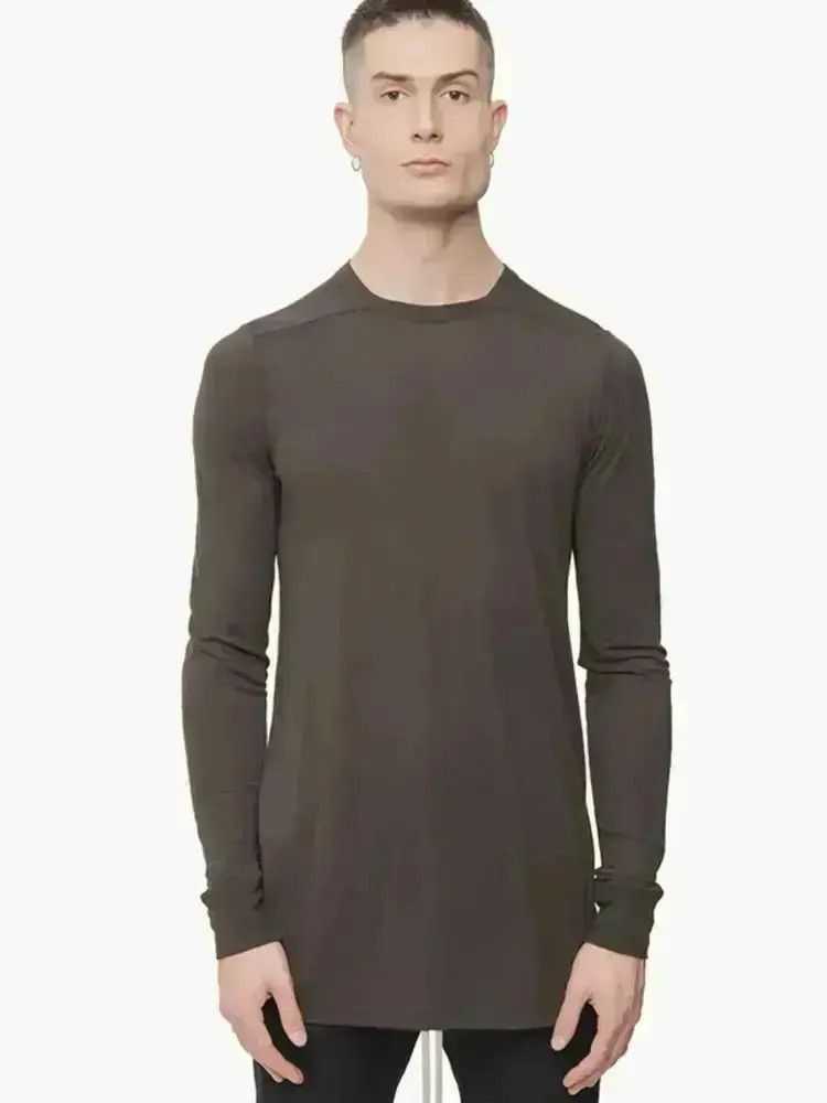 Rick Owens Rick Owens Thin Fabric L/S Tee-2507 Size US S / EU 44-46 / 1 - 8 Thumbnail