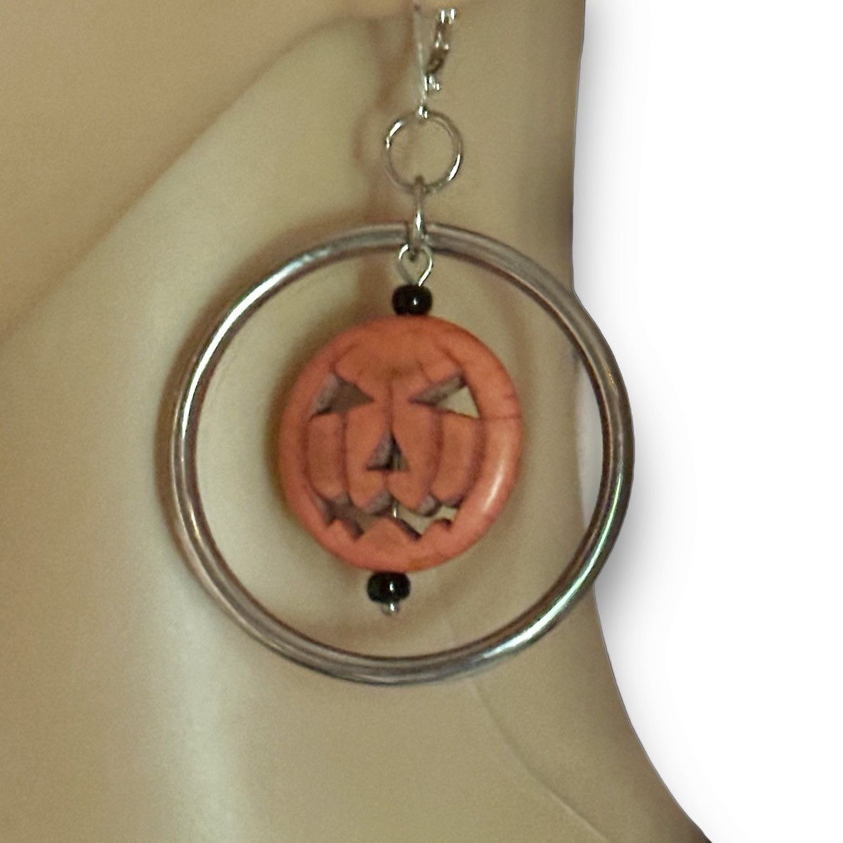 Other Halloween Jack o’ Lantern hoop earrings Size ONE SIZE - 2 Thumbnail