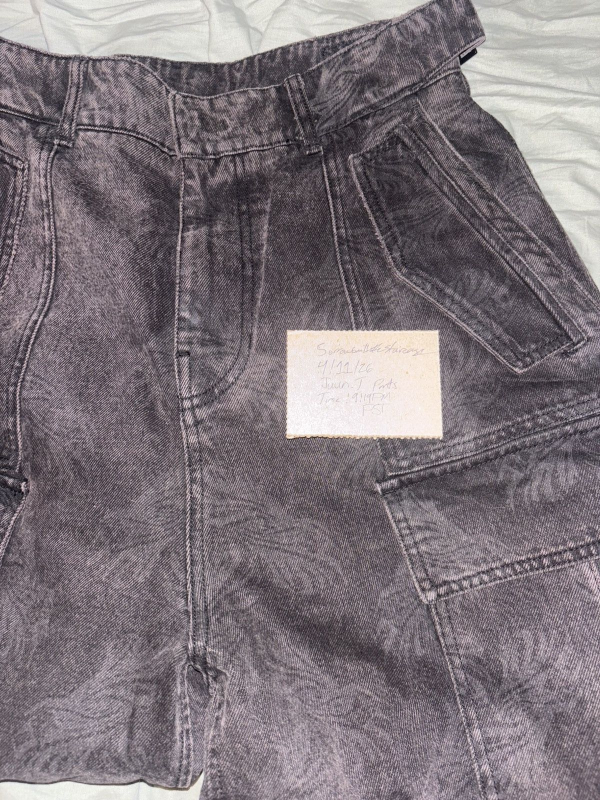 Juun.J Juun.J Dual Layer Cargo Pants Size US 32 / EU 48 - 5 Thumbnail